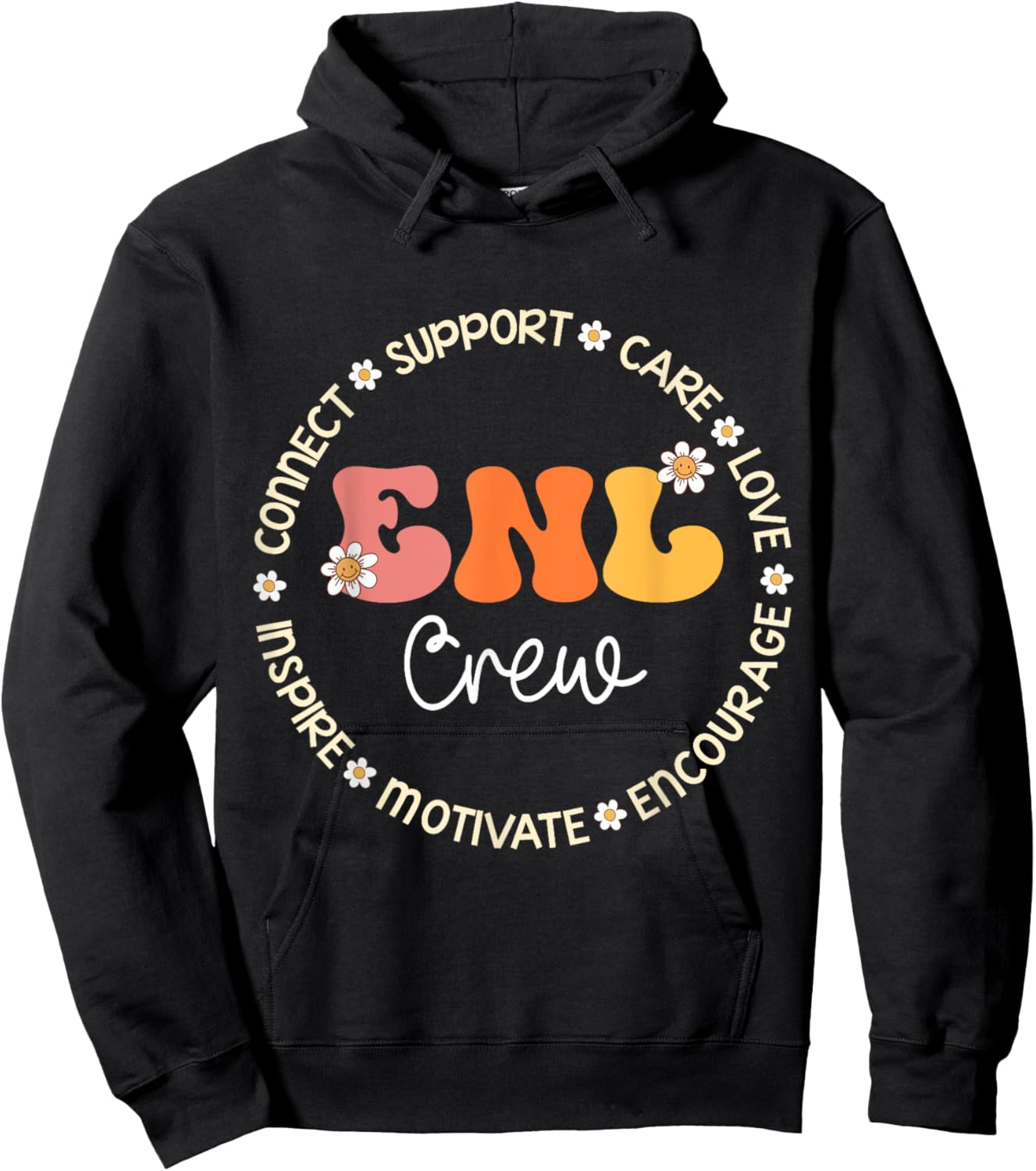 ENL Crew Appreciation Week Back to School Hoodie - Hoodie | Black