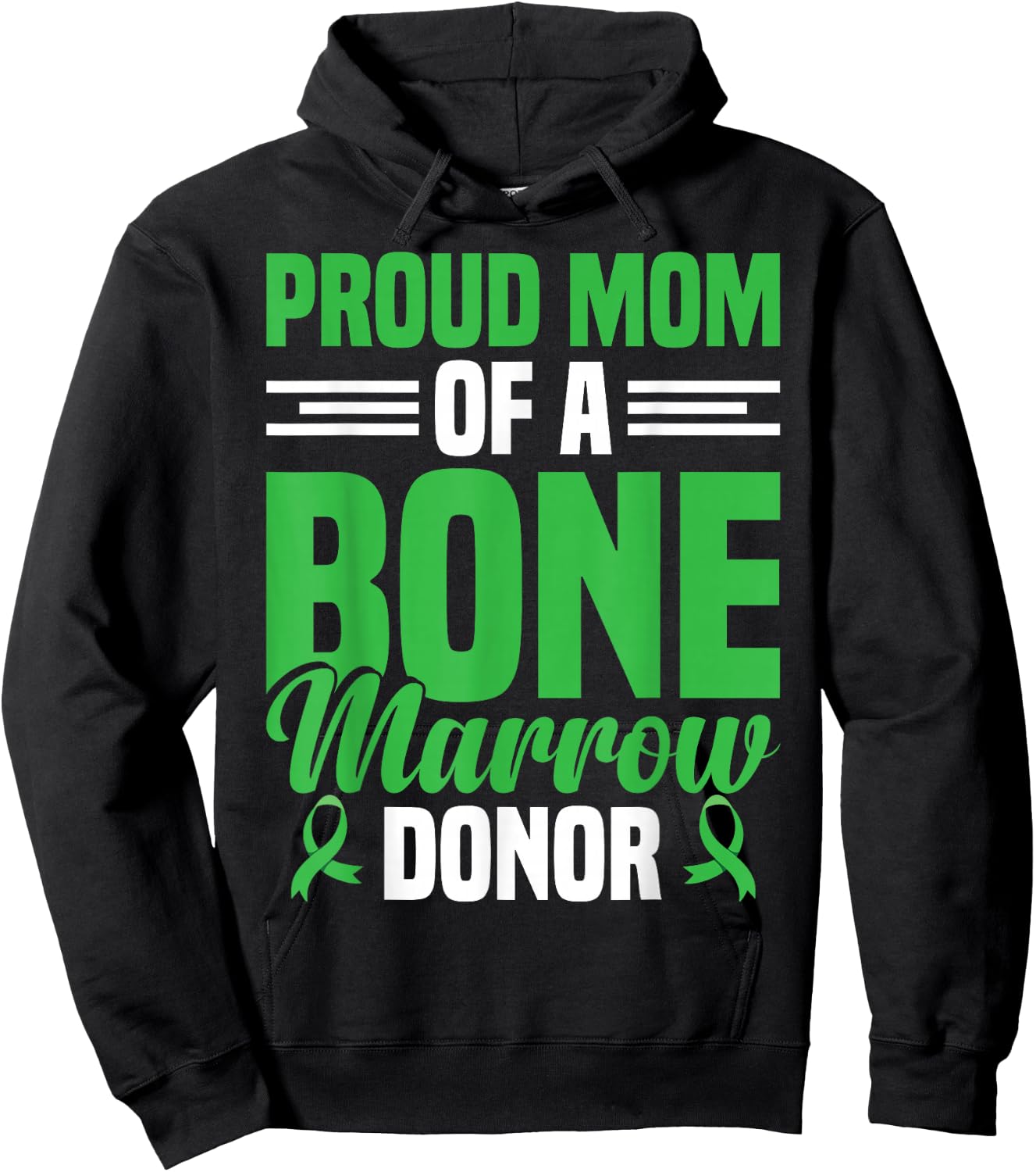 Bone Marrow Survivor Transplant Bone Marrow Donor Hoodie - Hoodie | Black