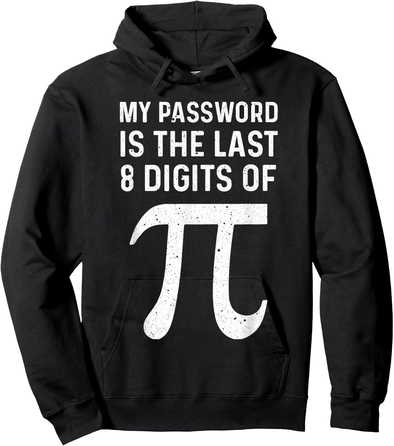 Funny Pi Art For Pi Symbol Lover Men Women Boys Girls Kids Hoodie - Hoodie | Black