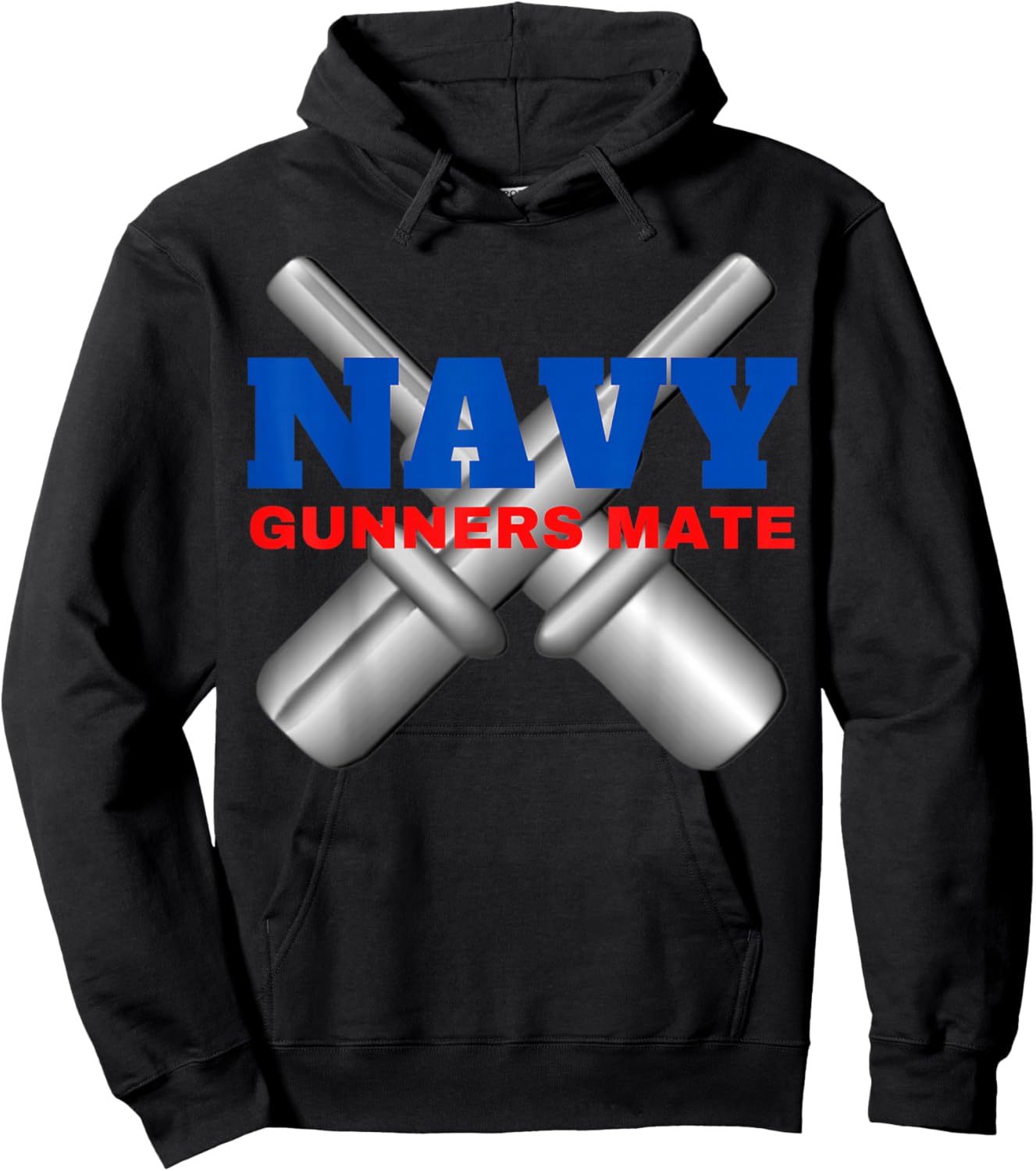 Navy Gunners Mate Hoodie - Hoodie | Black