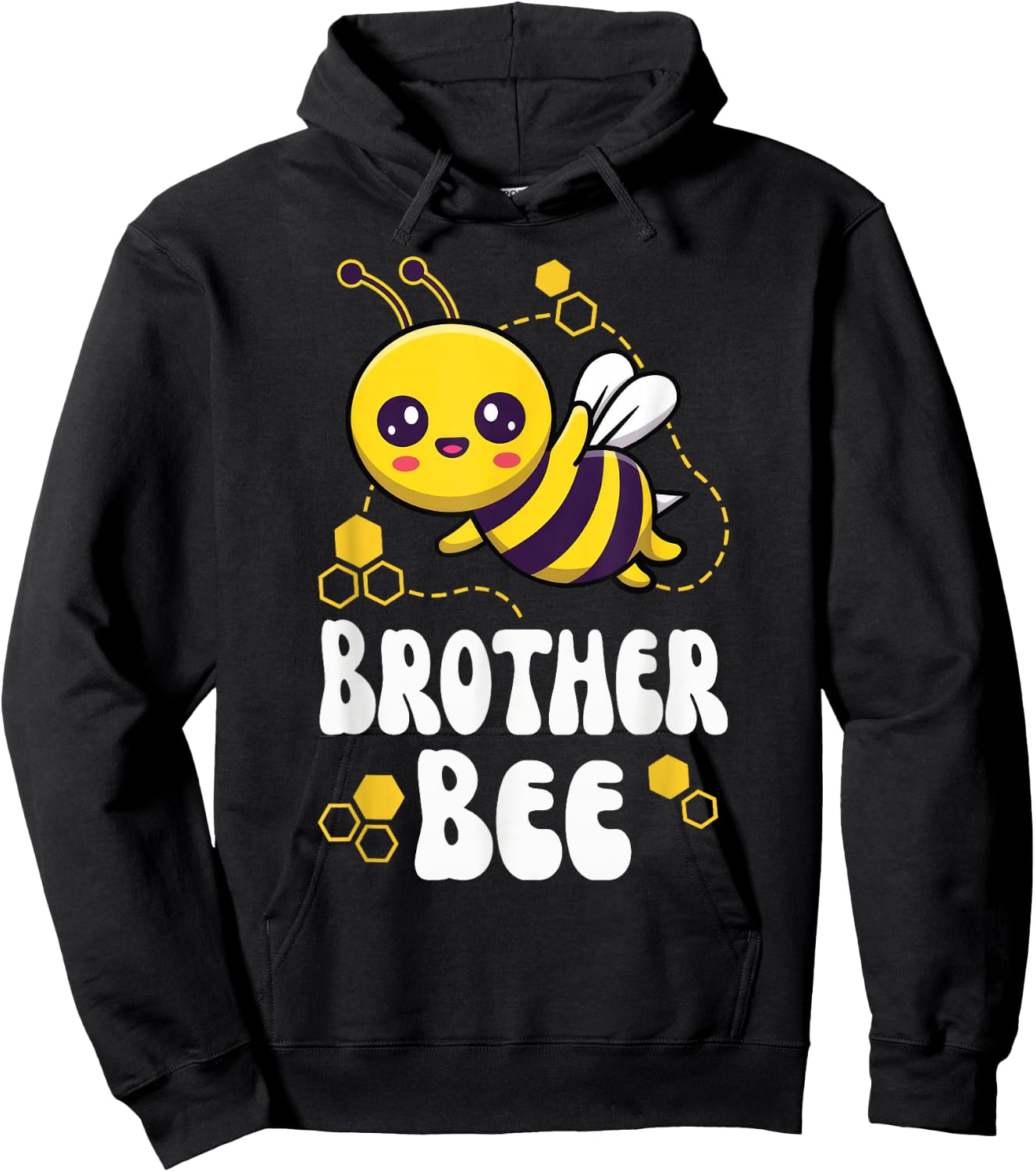 Brother Bee Shirt Family Bee Shirts First Bee Day Outfits Hoodie - Hoodie | Black