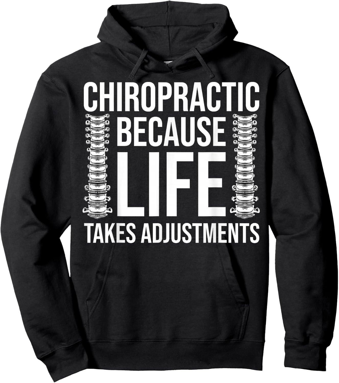 Funny Chiropractic Gift Women Chiropractic Assistant Hoodie - Hoodie | Black