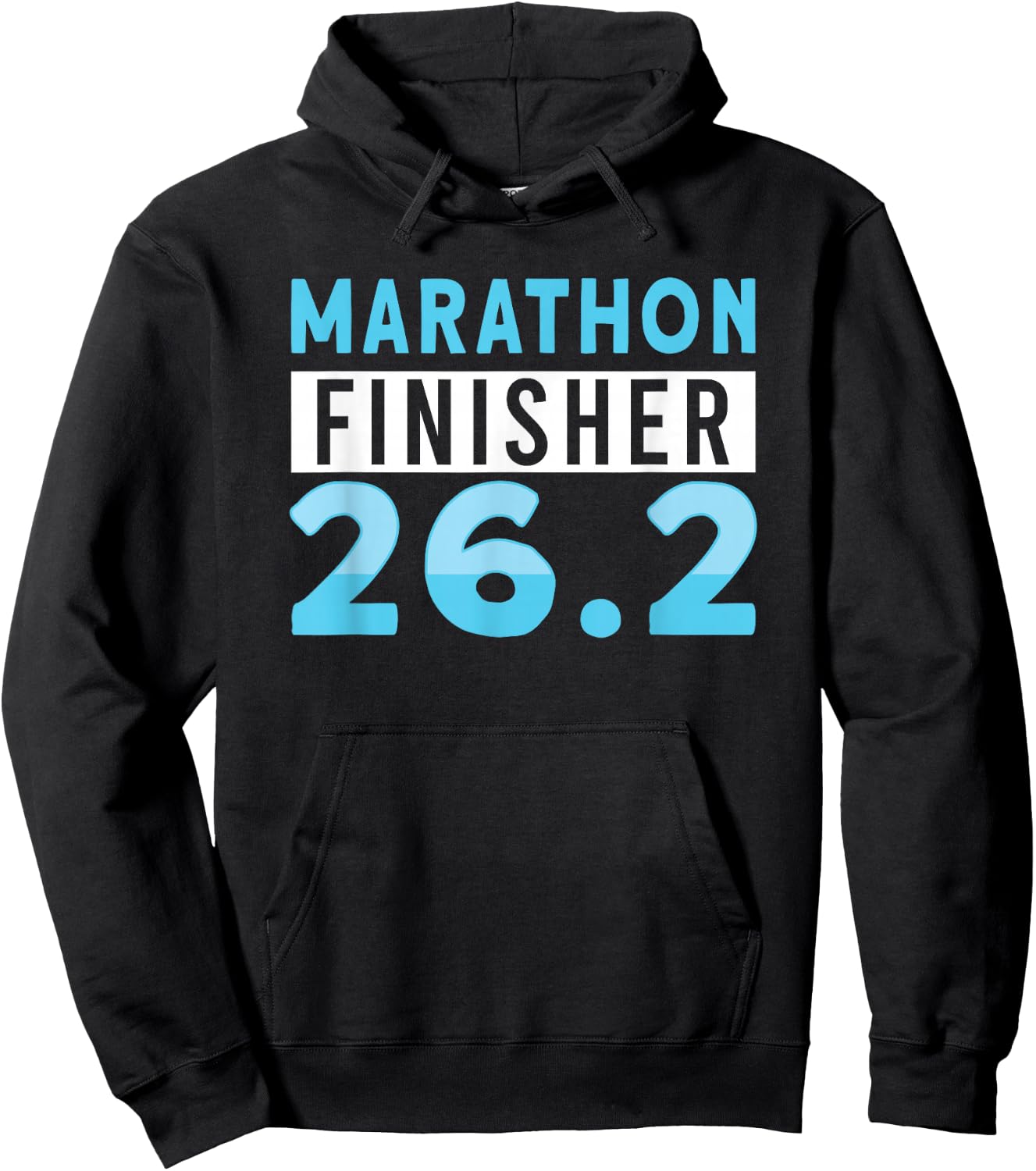 Runner Half Marathon Finisher Running Jogging Addict Hoodie - Hoodie | Black