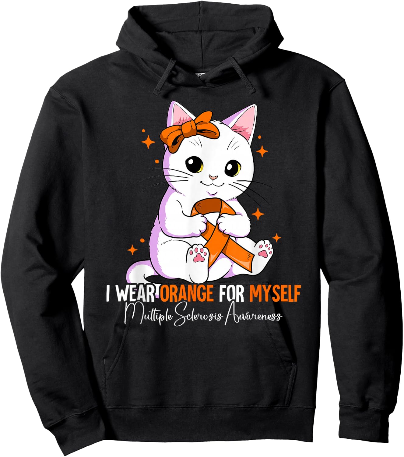 Multiple Sclerosis Awareness Hoodie - Hoodie | Black