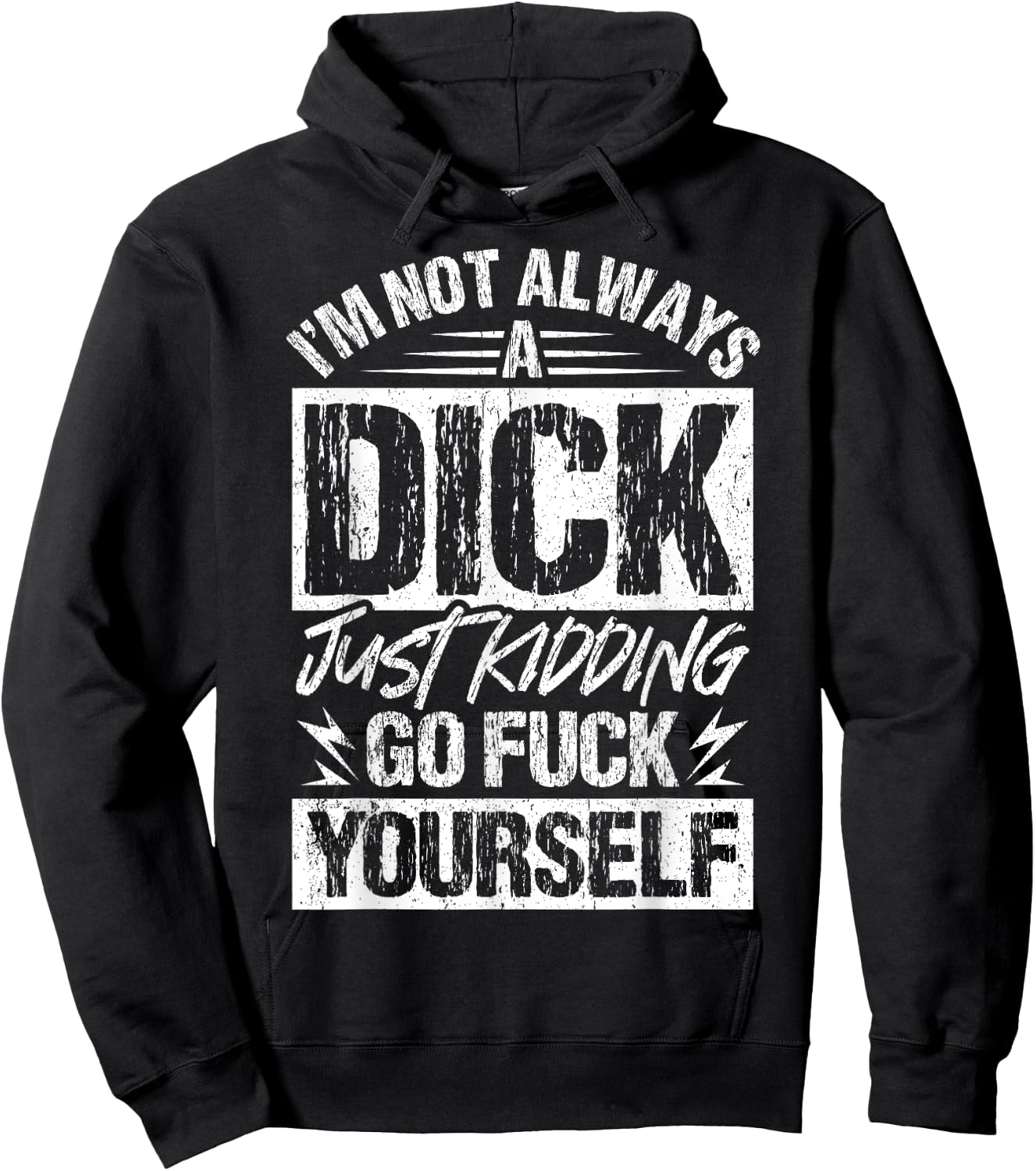 Sarcastic Shirt Funny Sacastic Hoodie - Hoodie | Black