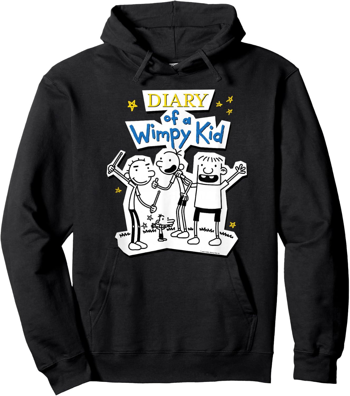 Diary of a Wimpy Kid Wimpy Kid Group Small Hoodie - Hoodie | Black