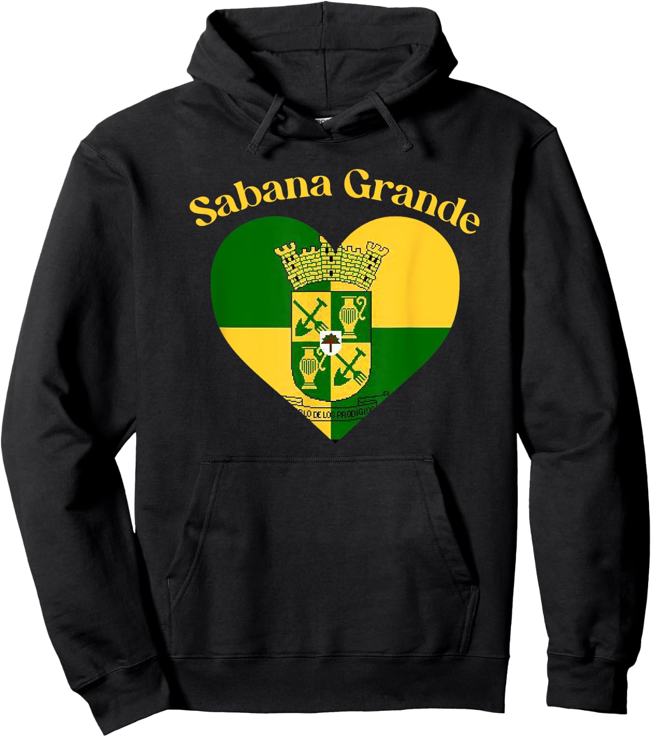 Sabana Grande Puerto Rico Patriotic Apparel Women Kids Men Hoodie - Hoodie | Black