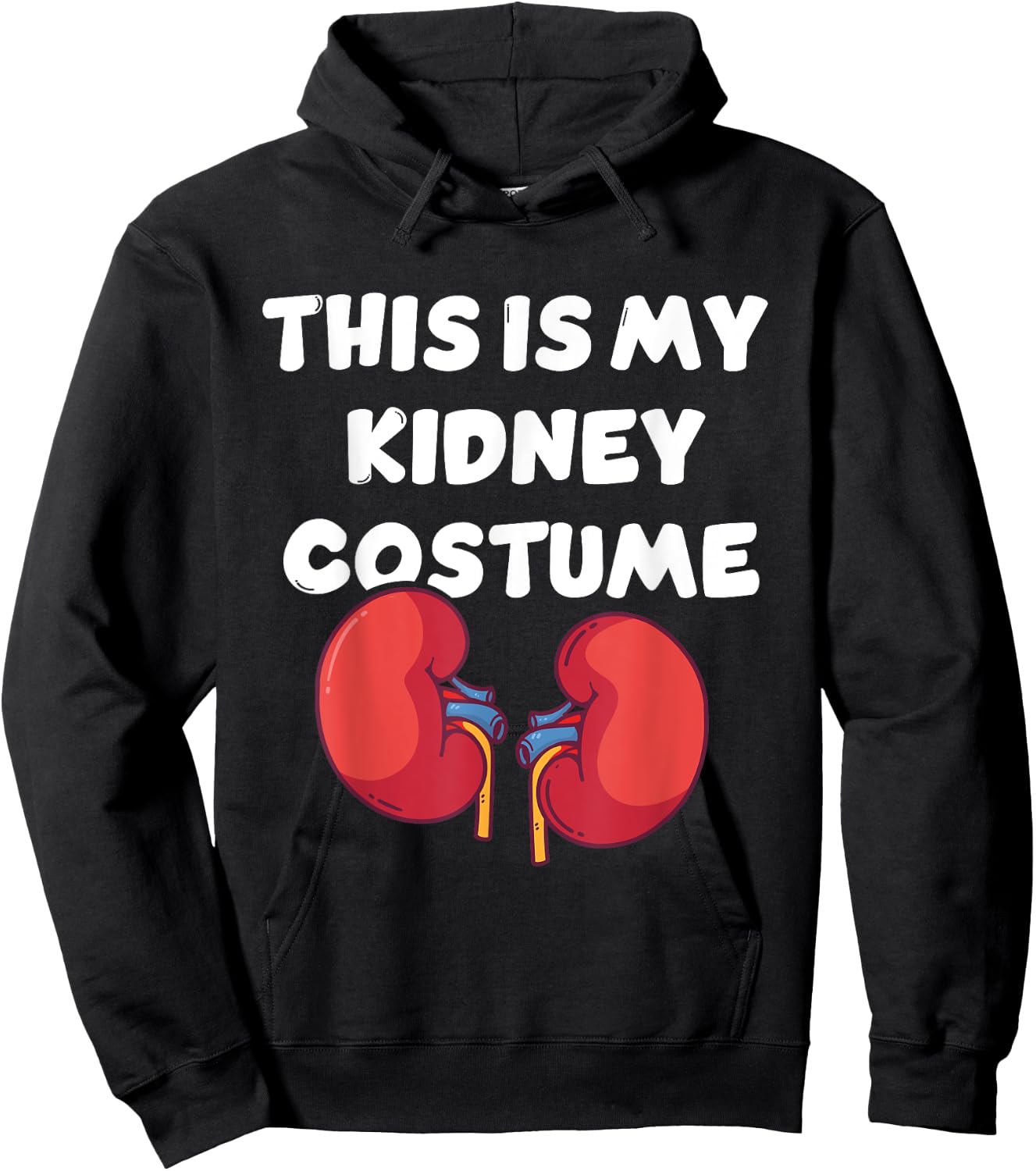 This Is My Kidney Costume Disease Patients Nephrology Nurse Hoodie - Hoodie | Black