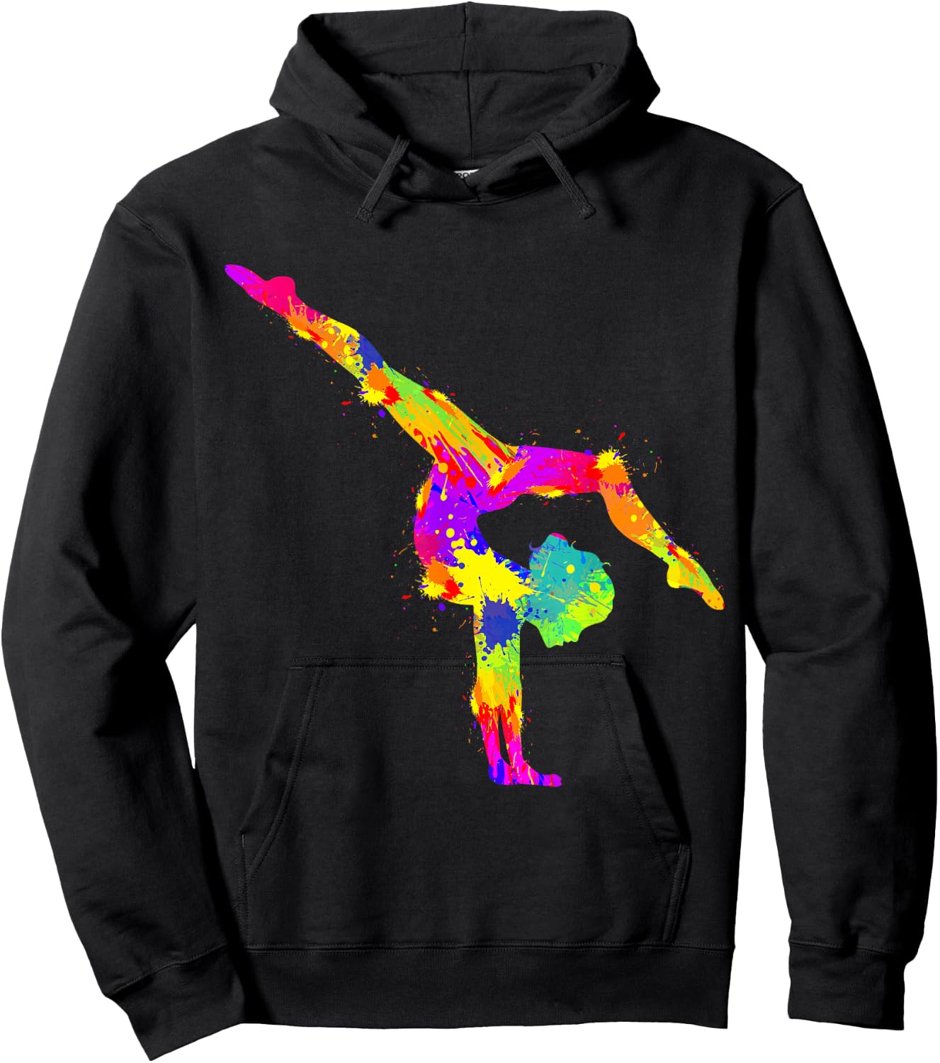 Gymnastics Gymnastics Women Girls Children Hoodie - Hoodie | Black