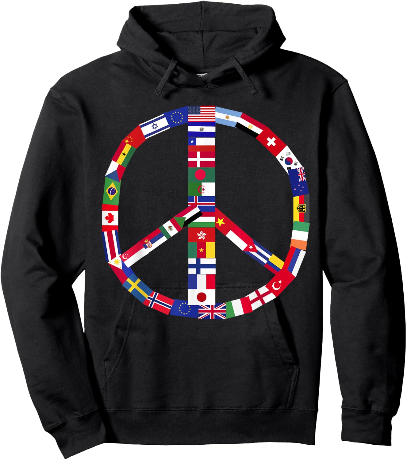 World Peace United Countries International Day Of Peace Hoodie - Hoodie | Black
