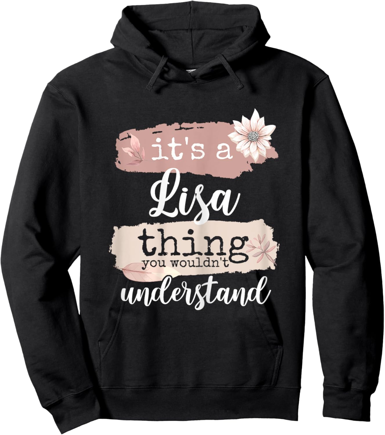 It's a Lisa thing Hoodie - Hoodie | Black