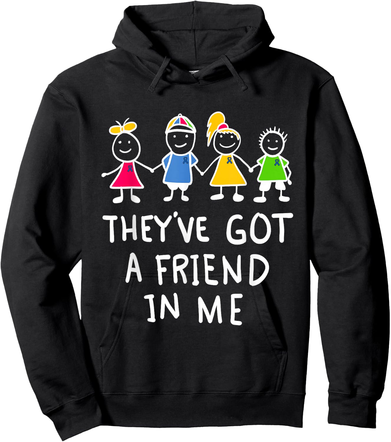Child abuse awareness Child abuse prevention Hoodie - Hoodie | Black