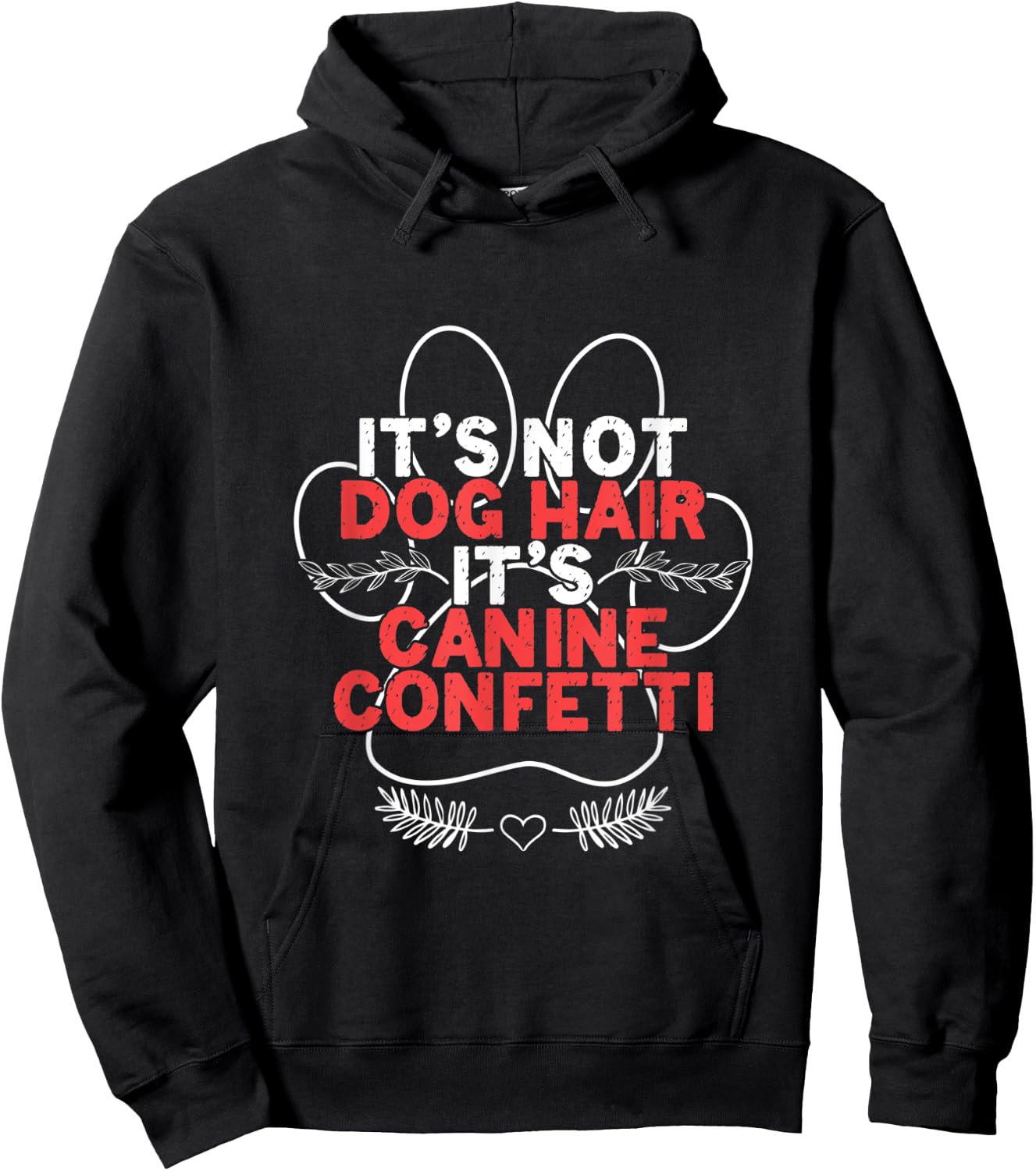 Dog Hair Canine Fur Dogs Groomer Pet Grooming Animal Care Women Hoodie - Hoodie | Black