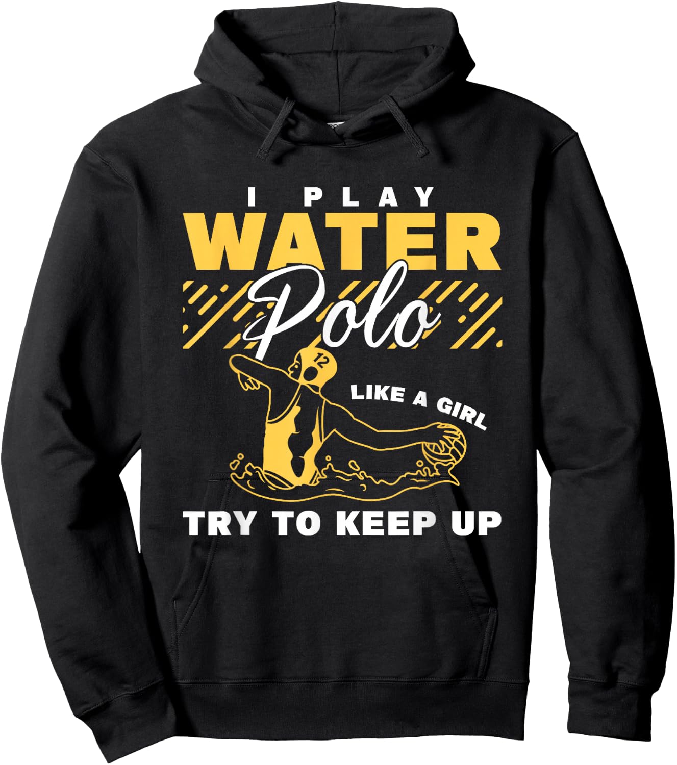 Water Polo Girl Waterpolo Sport Women Water Polo Hoodie - Hoodie | Black