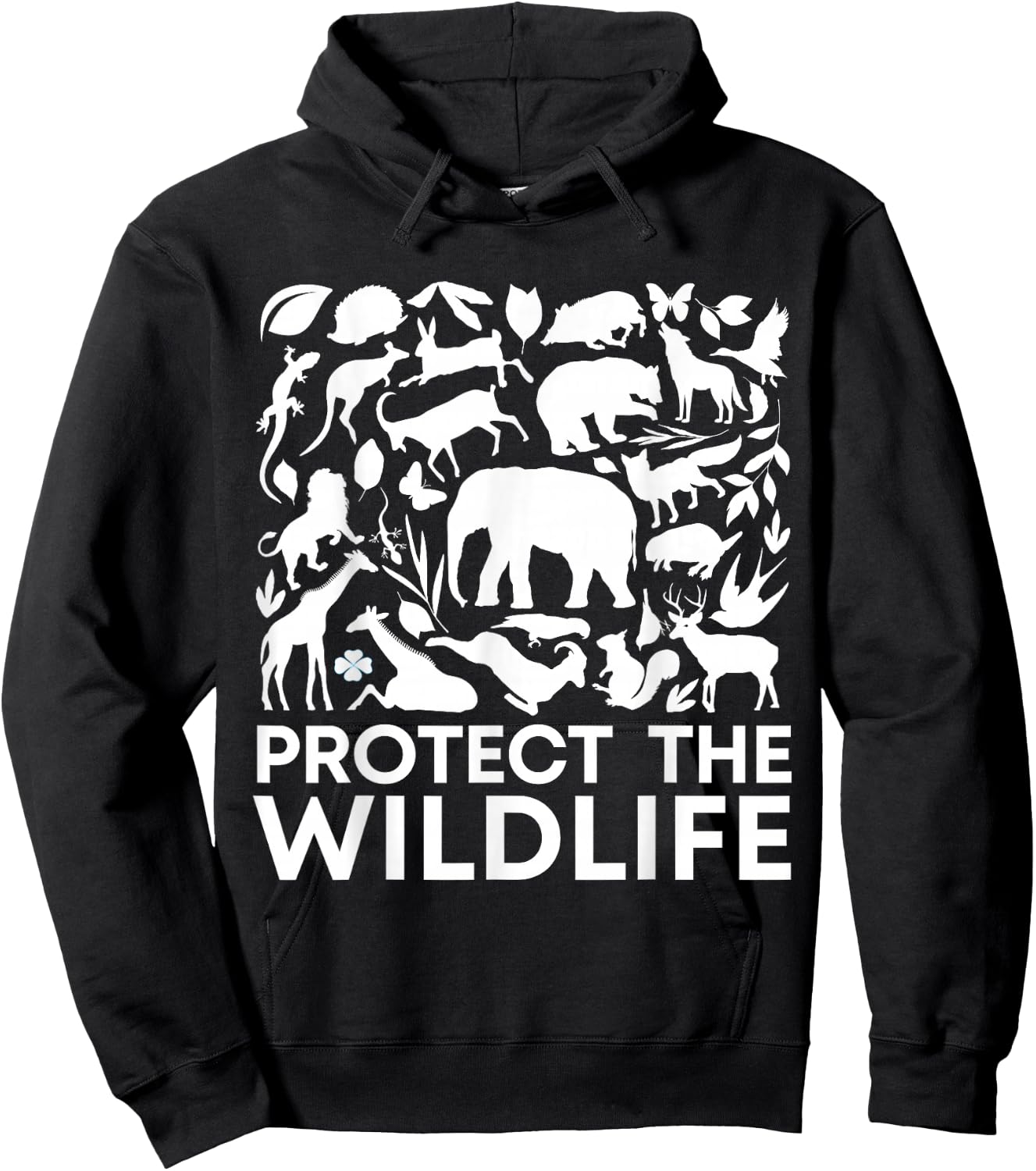 save the animals, Climate Change, Protect The Wildlife Hoodie - Hoodie | Black