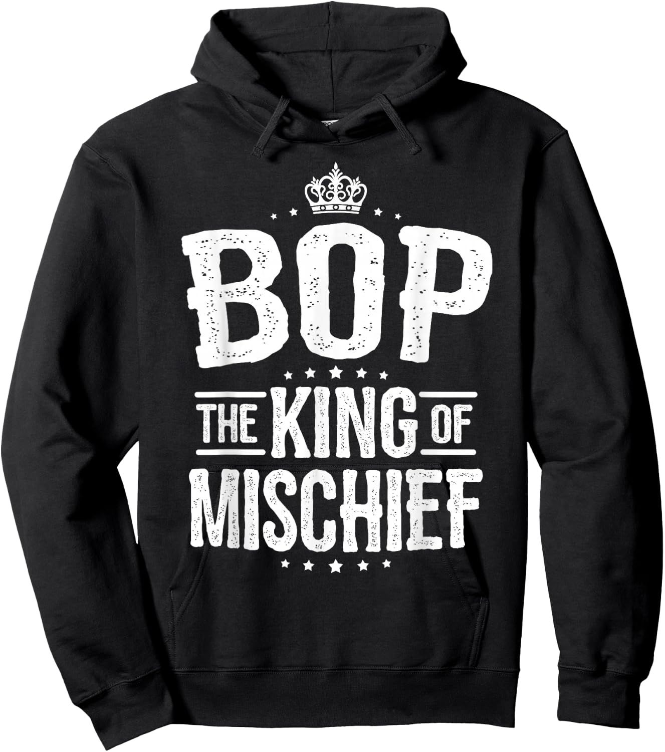 Bop Shirt from Grandchildren Bop King of Mischief Hoodie - Hoodie | Black