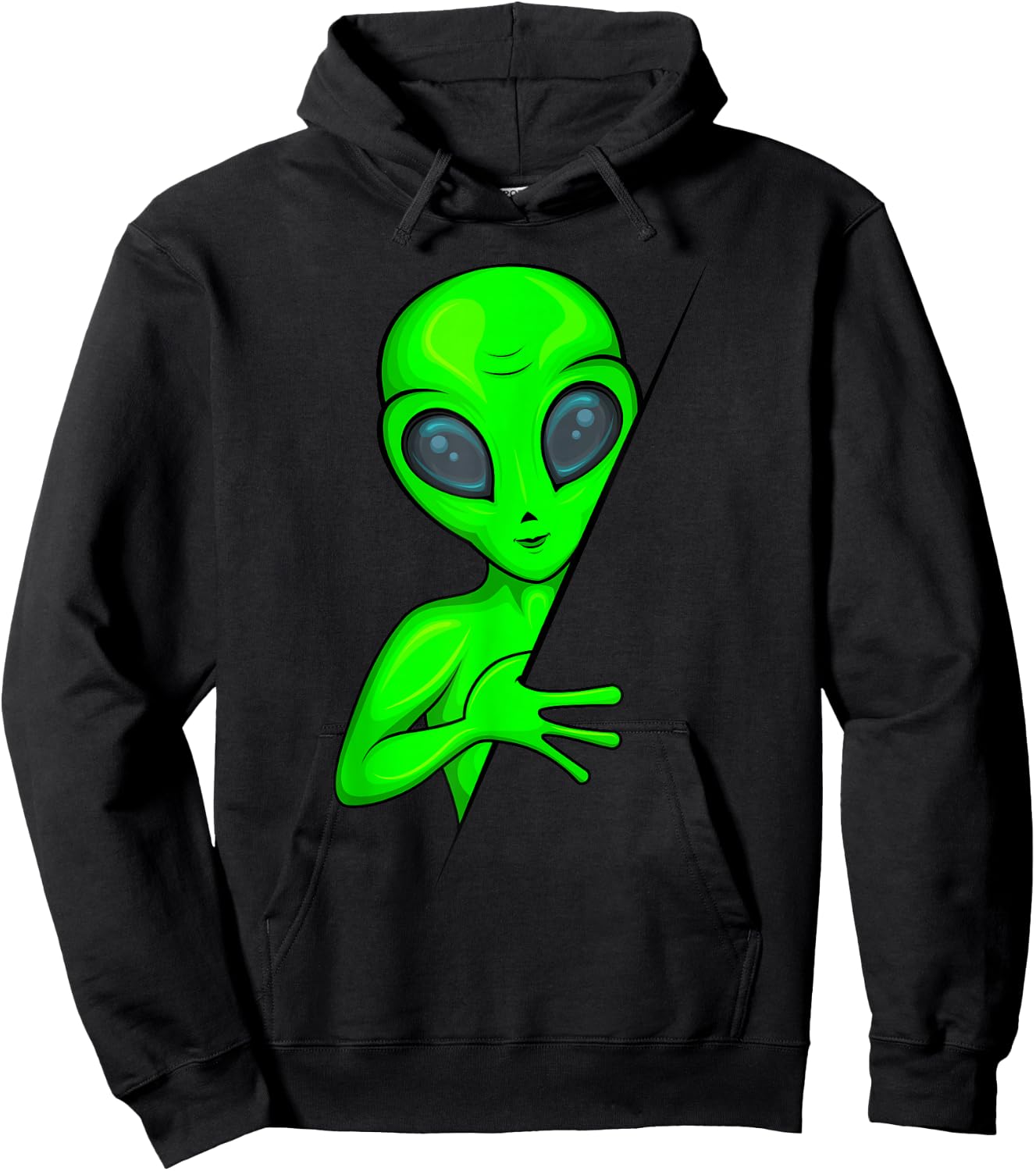 Alien Ufo Kids Hoodie - Hoodie | Black