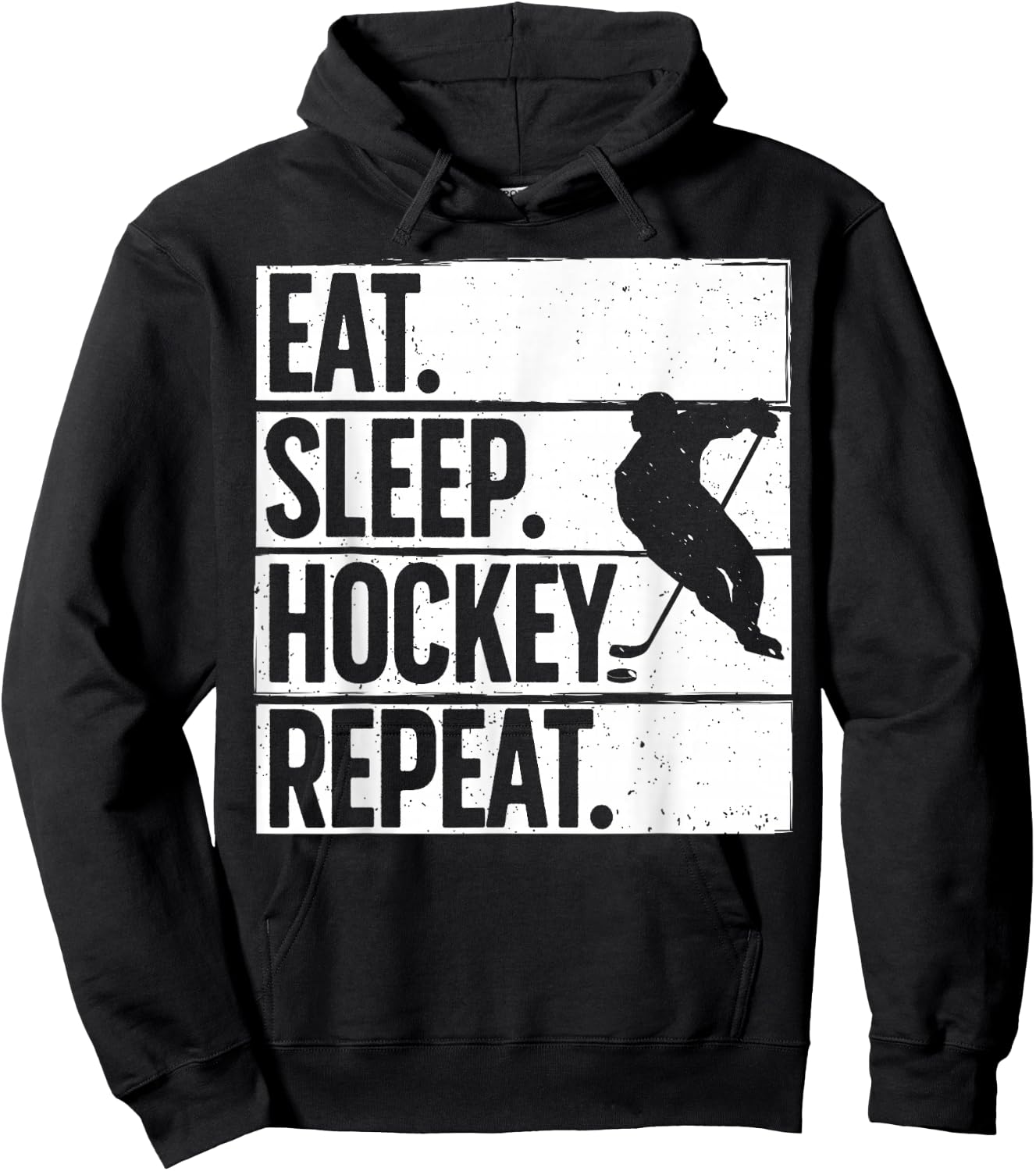 Cute Ice Hockey Women Hockey Lover Goalie Sports Hoodie - Hoodie | Black