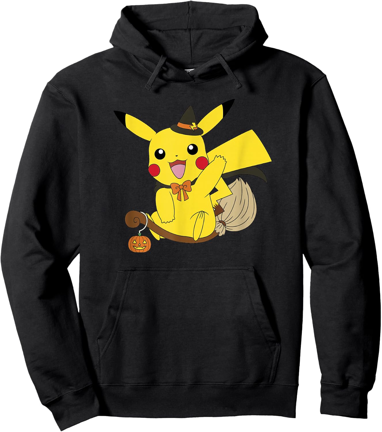 Pokémon Halloween Pikachu Cute Witch Costume Hoodie - Hoodie | Black