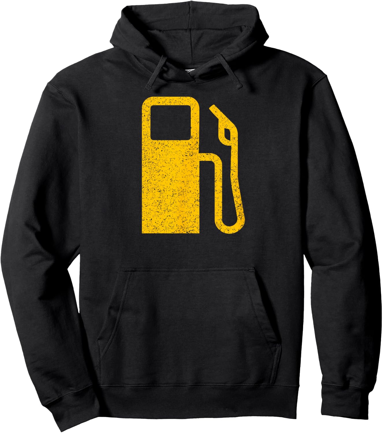 Gas Pump Symbol Low Fuel Symbol Dash Light Hoodie - Hoodie | Black