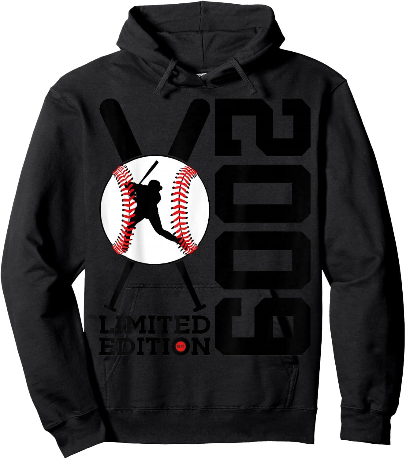 16th BIRTHDAY BASEBALL LIMITED EDITION 2009 Hoodie - Hoodie | Black