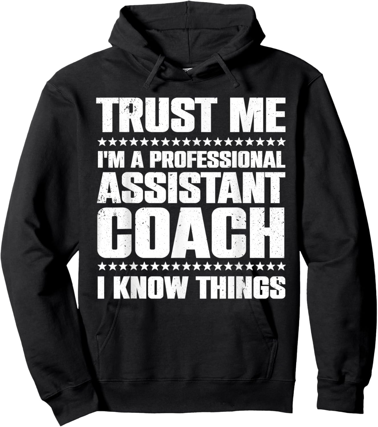 Cute Assistant Coach Women Softball Baseball Coaches Hoodie - Hoodie | Black
