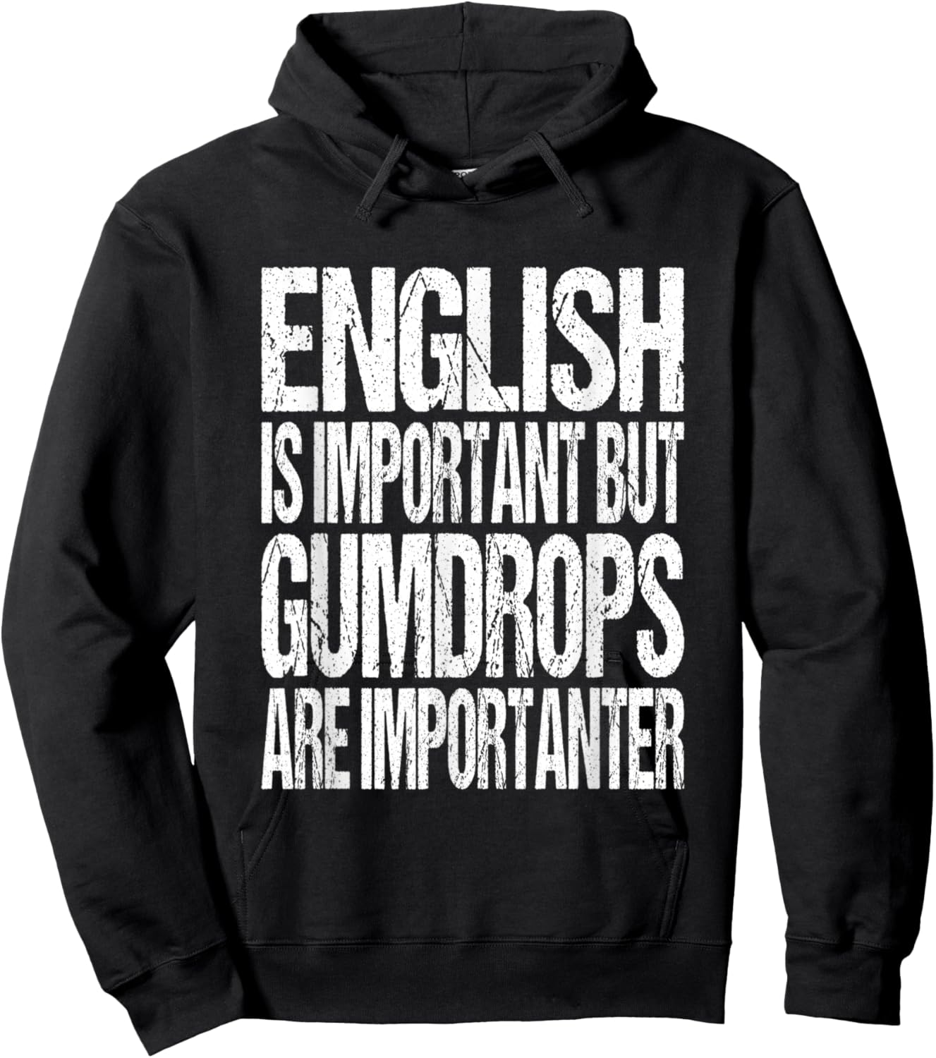 Gumdrop Candy Lover Joke Hoodie - Hoodie | Black