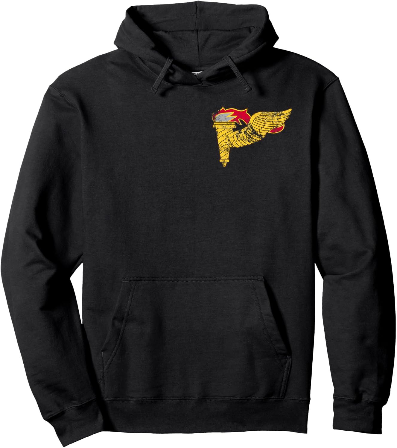 US Army Pathfinder Badge - Vintage Distressed Look Hoodie - Hoodie | Black