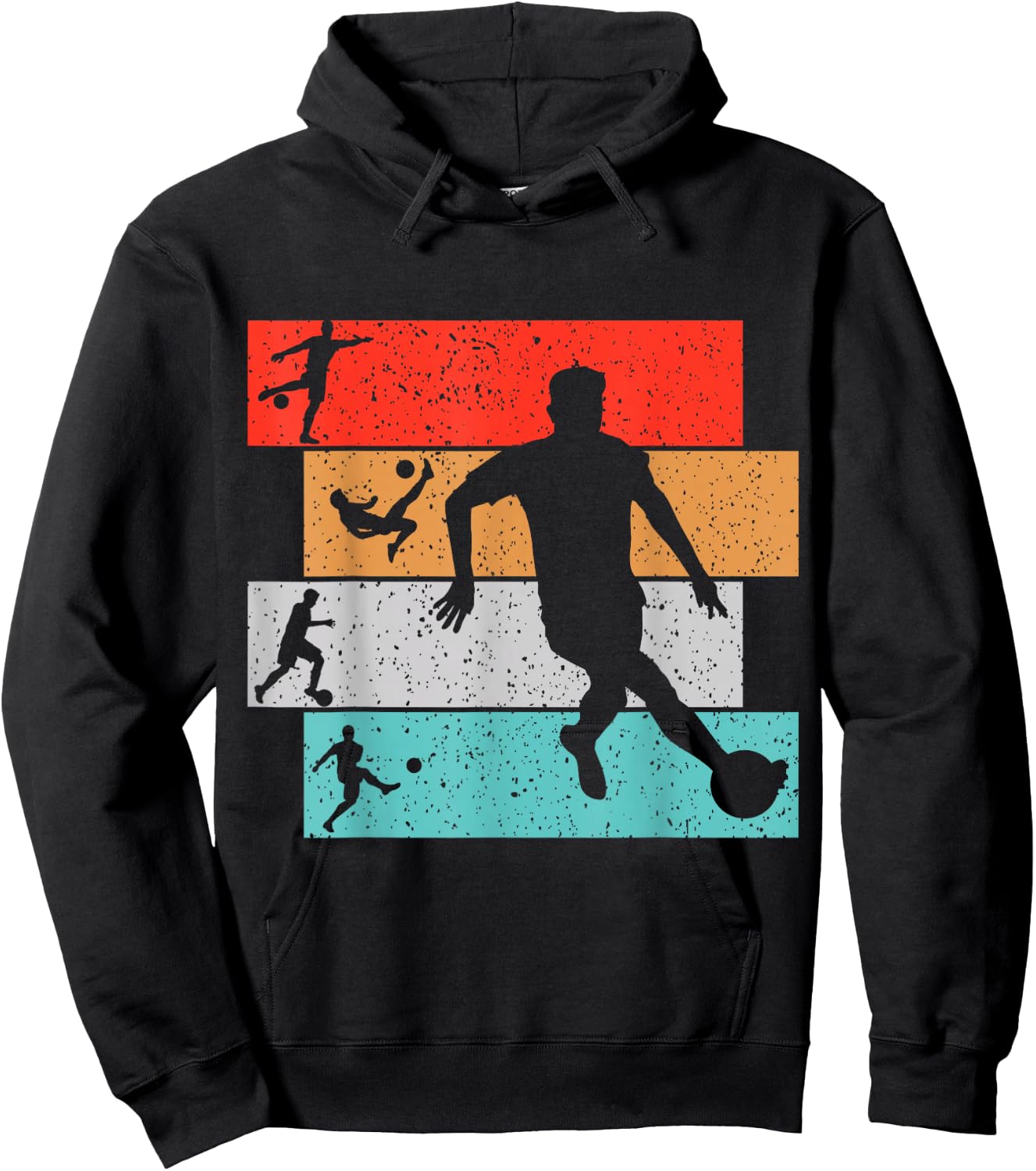 Soccer Boys Kids Men Hoodie - Hoodie | Black