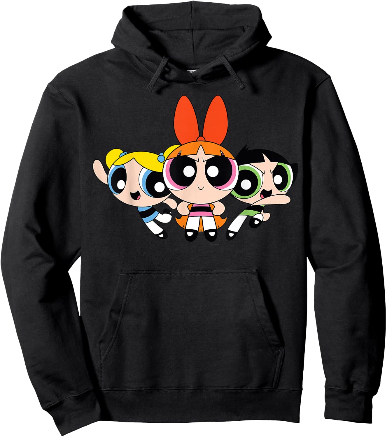 The Powerpuff Girls Team Fashion Hoodie - Hoodie | Black