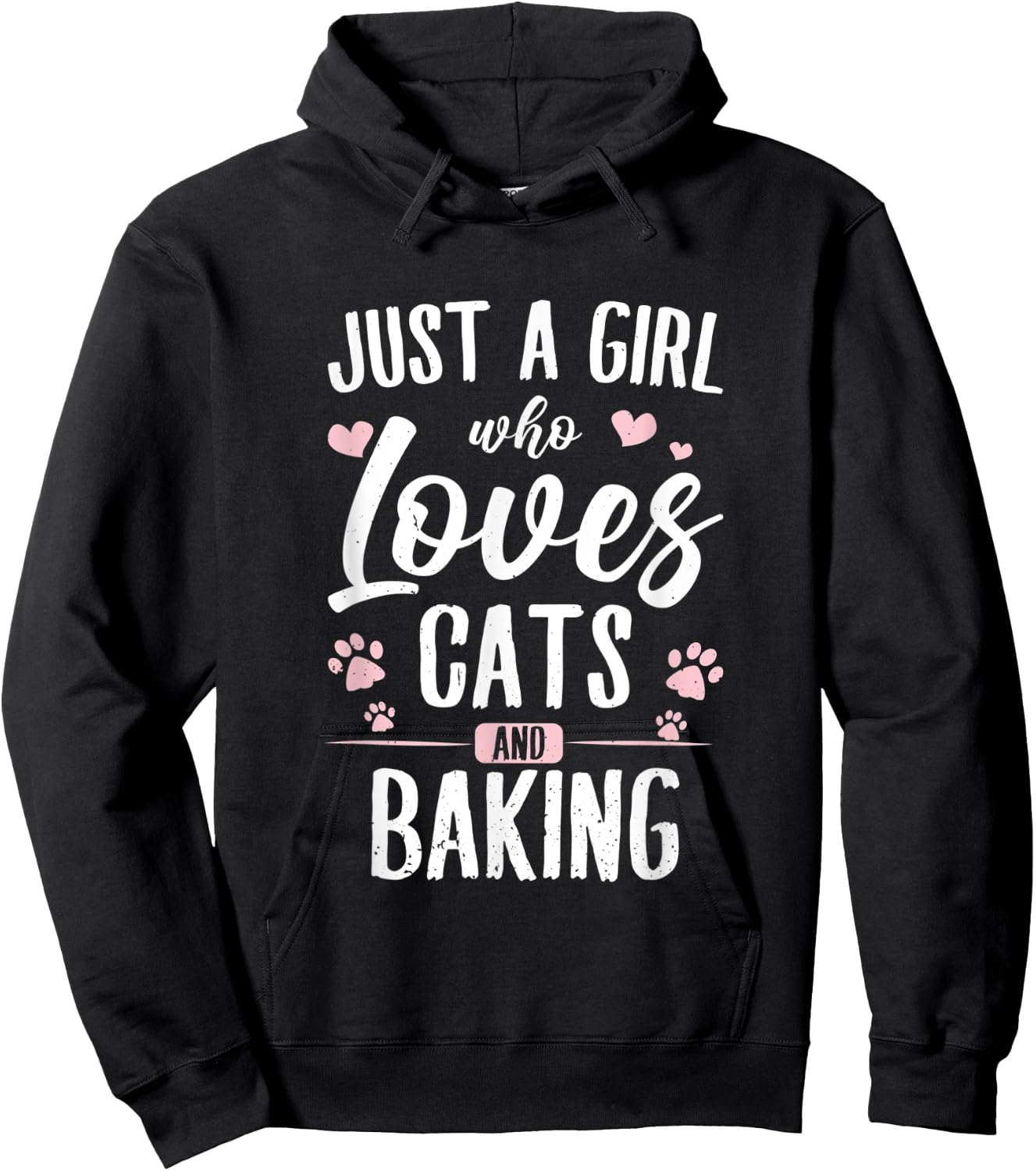 Baker & Bake Fans of Baking Supplies & Cats Lover | Baking Hoodie - Hoodie | Black
