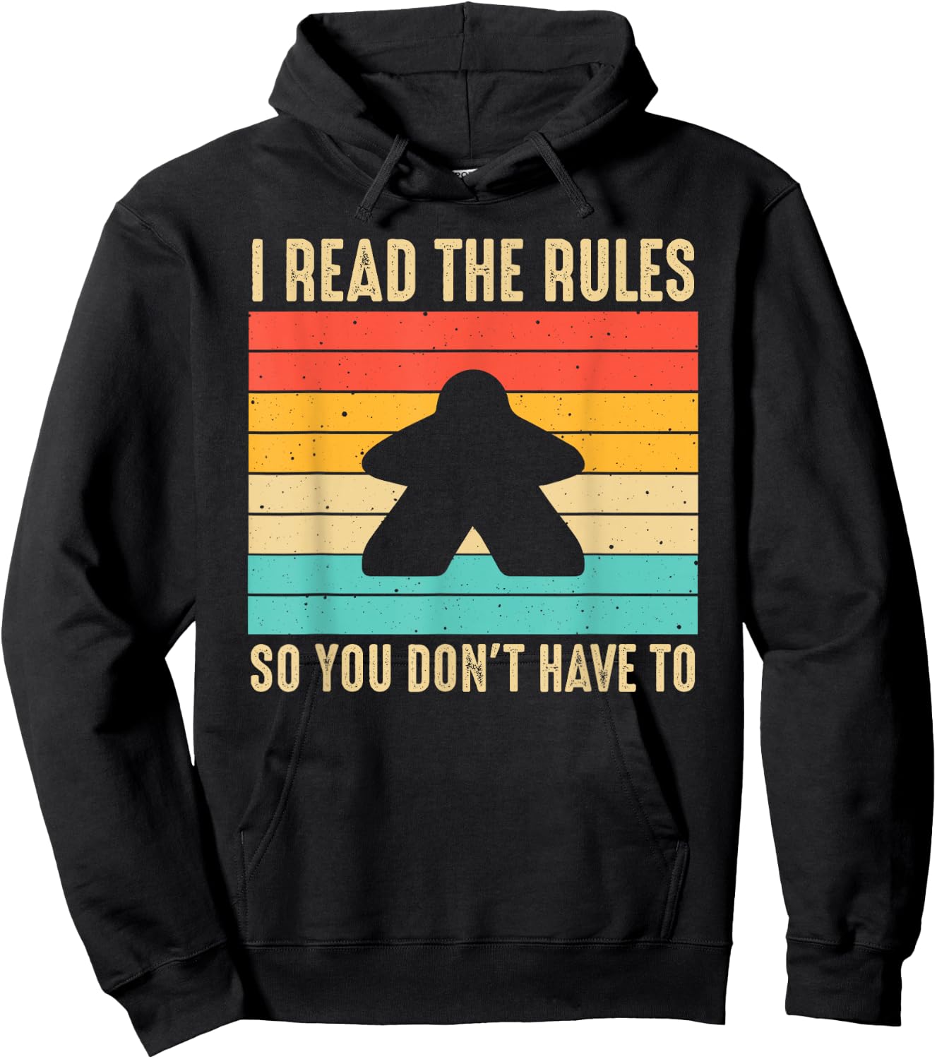 Funny Board Games Art Women Tabletop Gamers Players Hoodie - Hoodie | Black