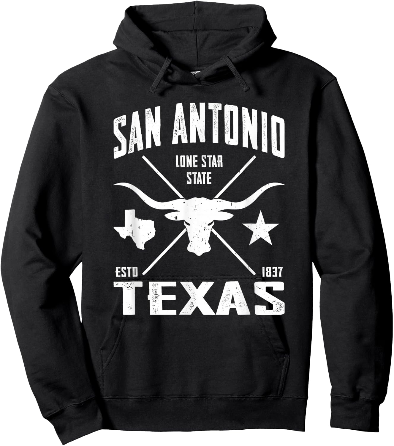 San Antonio Hoodie - Hoodie | Black