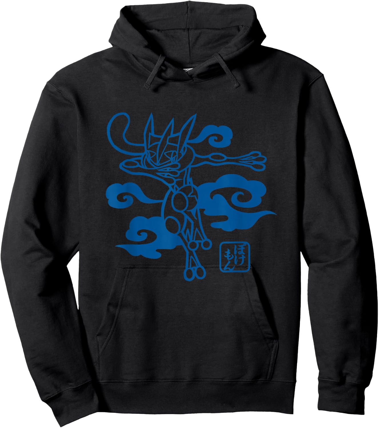 Pokémon - Wagara Greninja Hoodie - Hoodie | Black