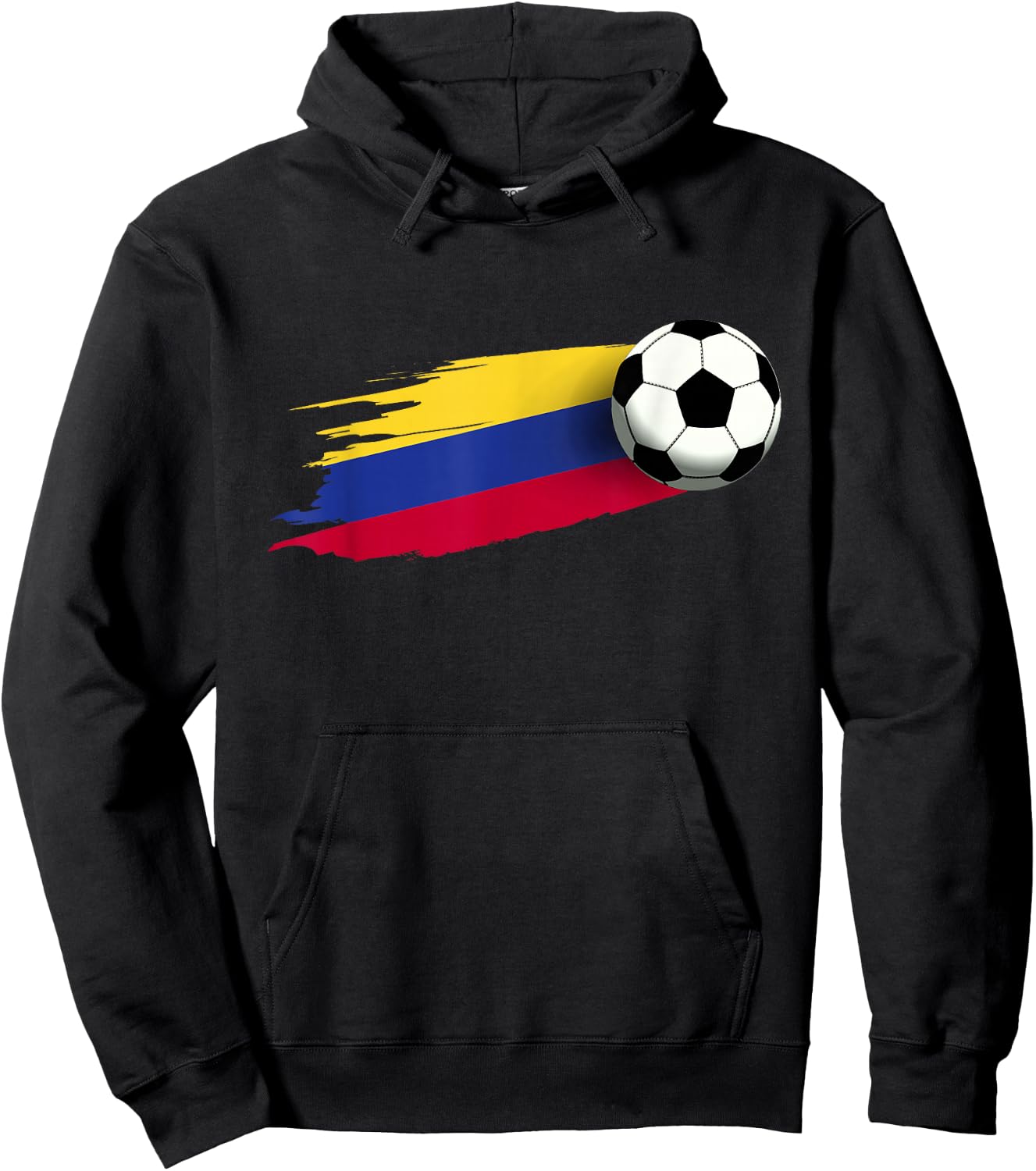 Colombia Flag Jersey Colombian Soccer Team Colombian Hoodie - Hoodie | Black