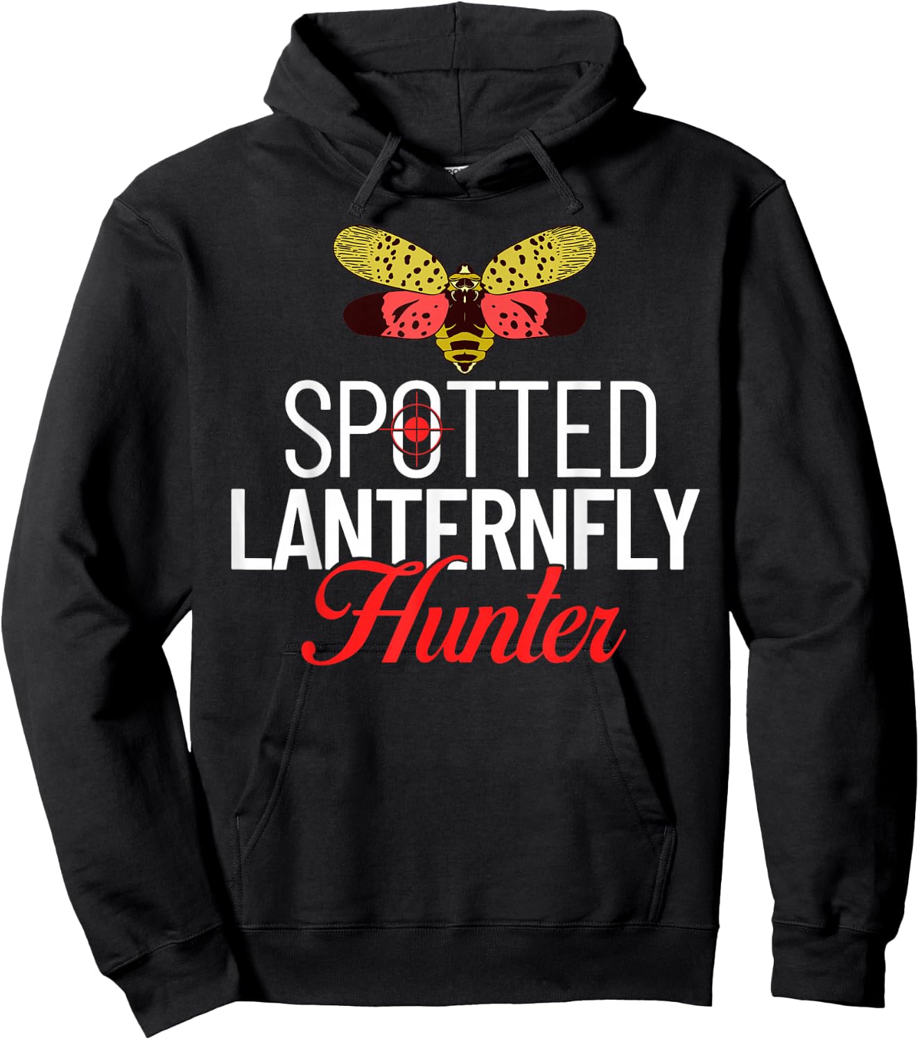 Spotted Lanternfly Trap Insect Spray Lantern Fly Hoodie - Hoodie | Black