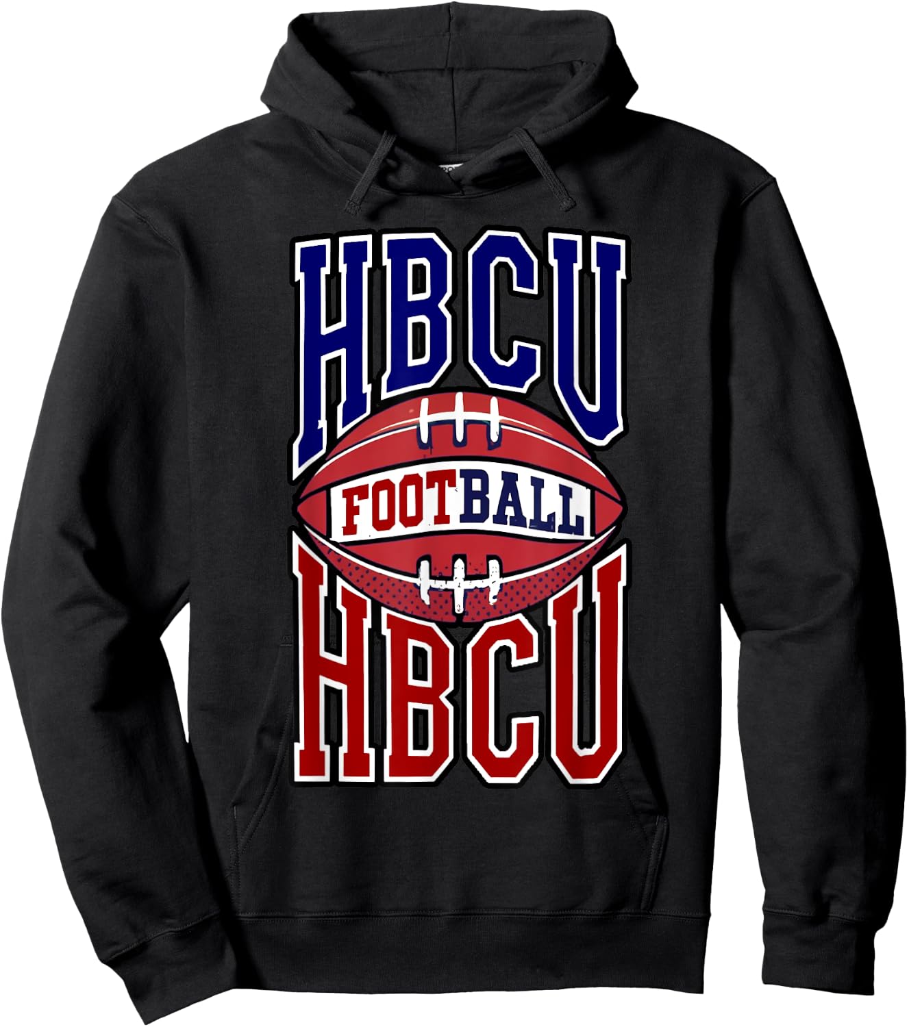 HBCU Football Historically Black colleges & Universities Hoodie - Hoodie | Black