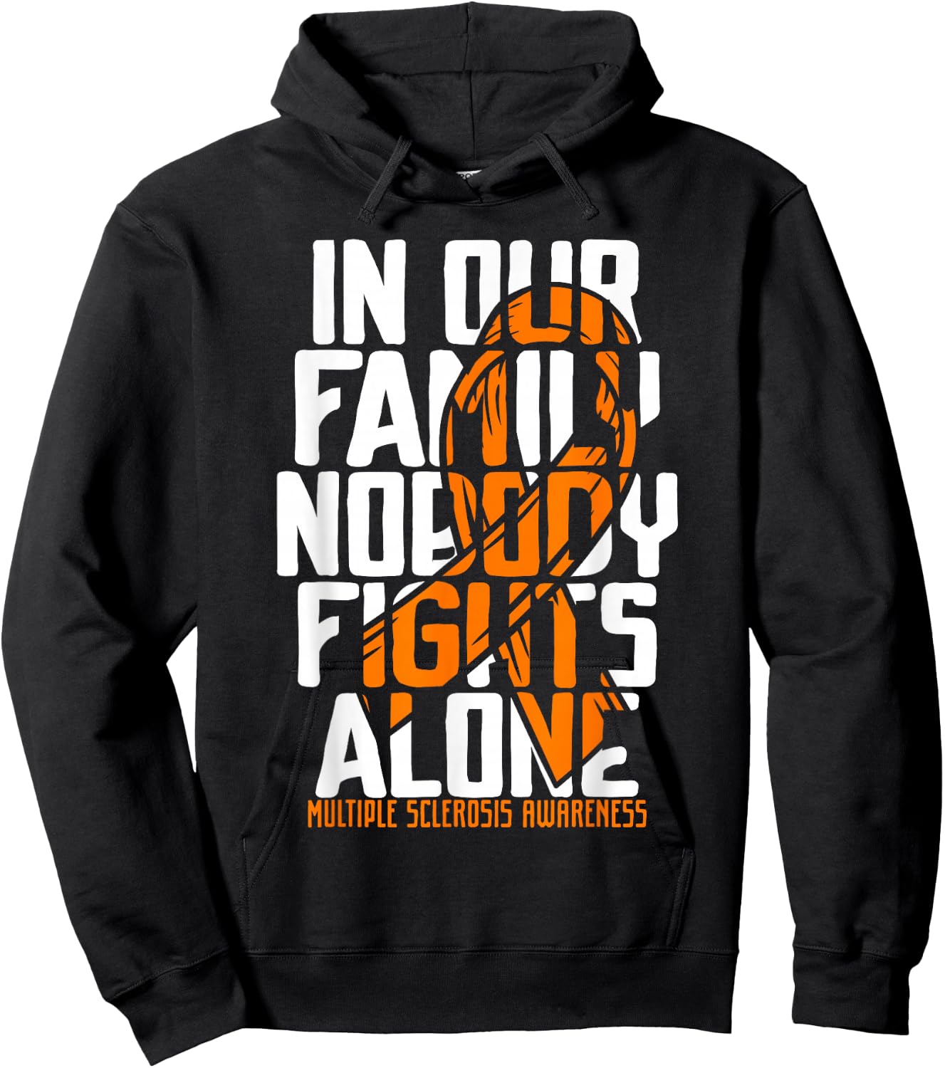 Multiple Sclerosis MS Support Multiple Sclerosis Awareness Hoodie - Hoodie | Black