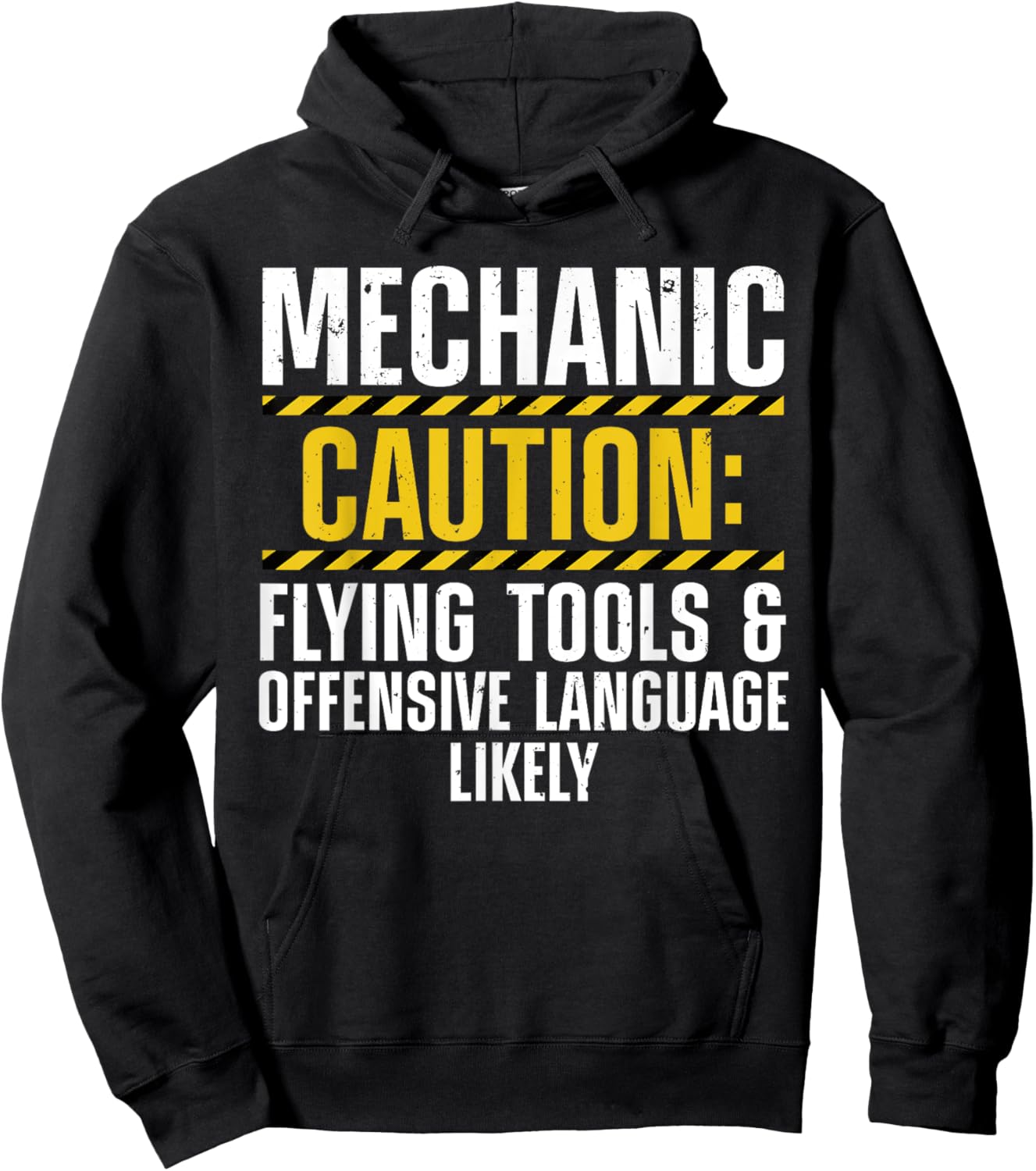 Funny Mechanic Art Drag Racing Garage Guy Enthusiast Hoodie - Hoodie | Black