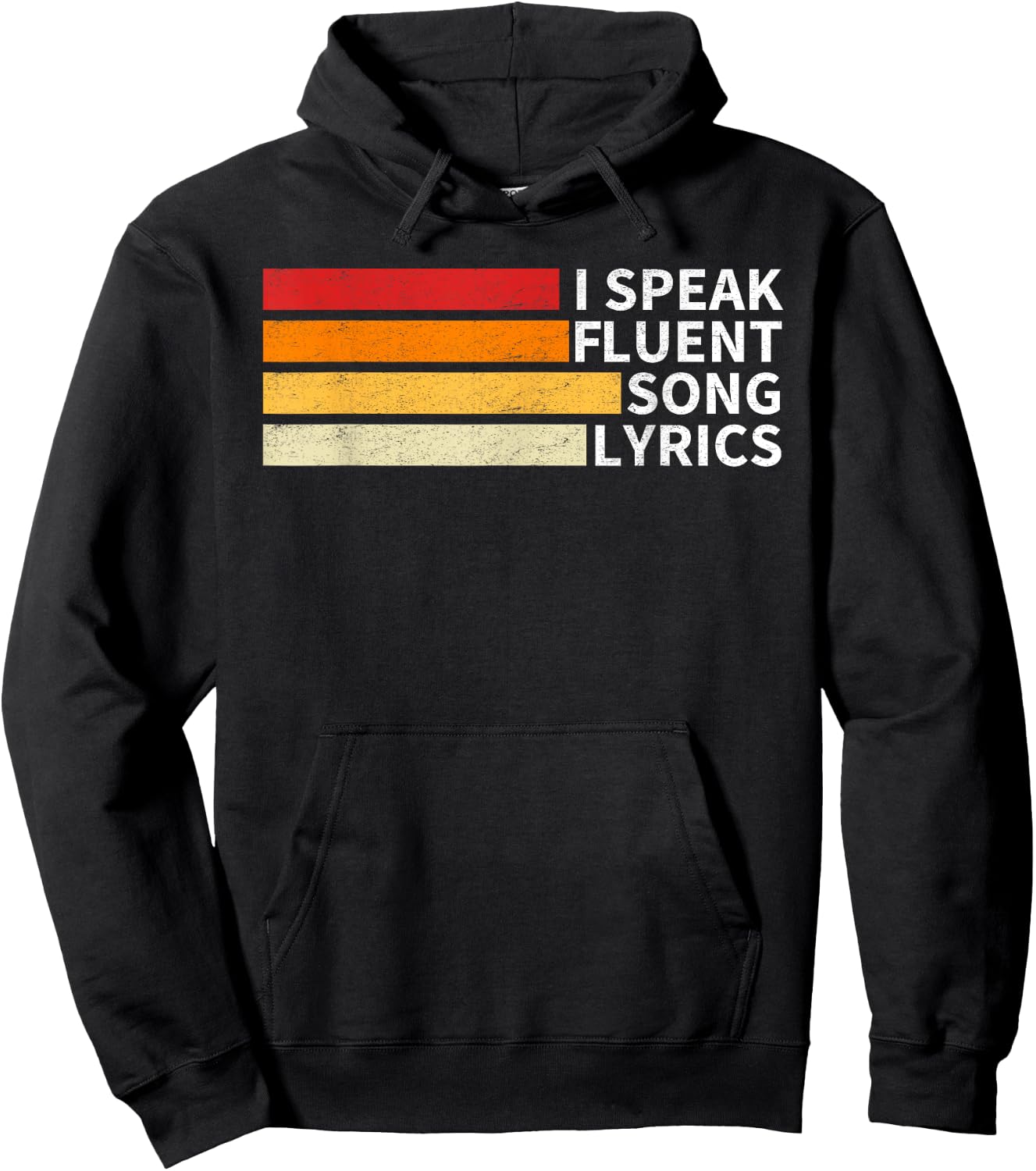 I Speak Fluent Song Lyrics Songwriter Composer Funny Quote Hoodie - Hoodie | Black