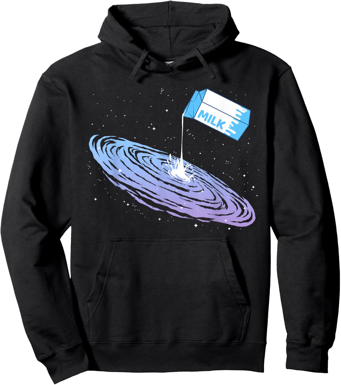 Funny Milky Way Galaxy for Astronomers Hoodie - Hoodie | Black