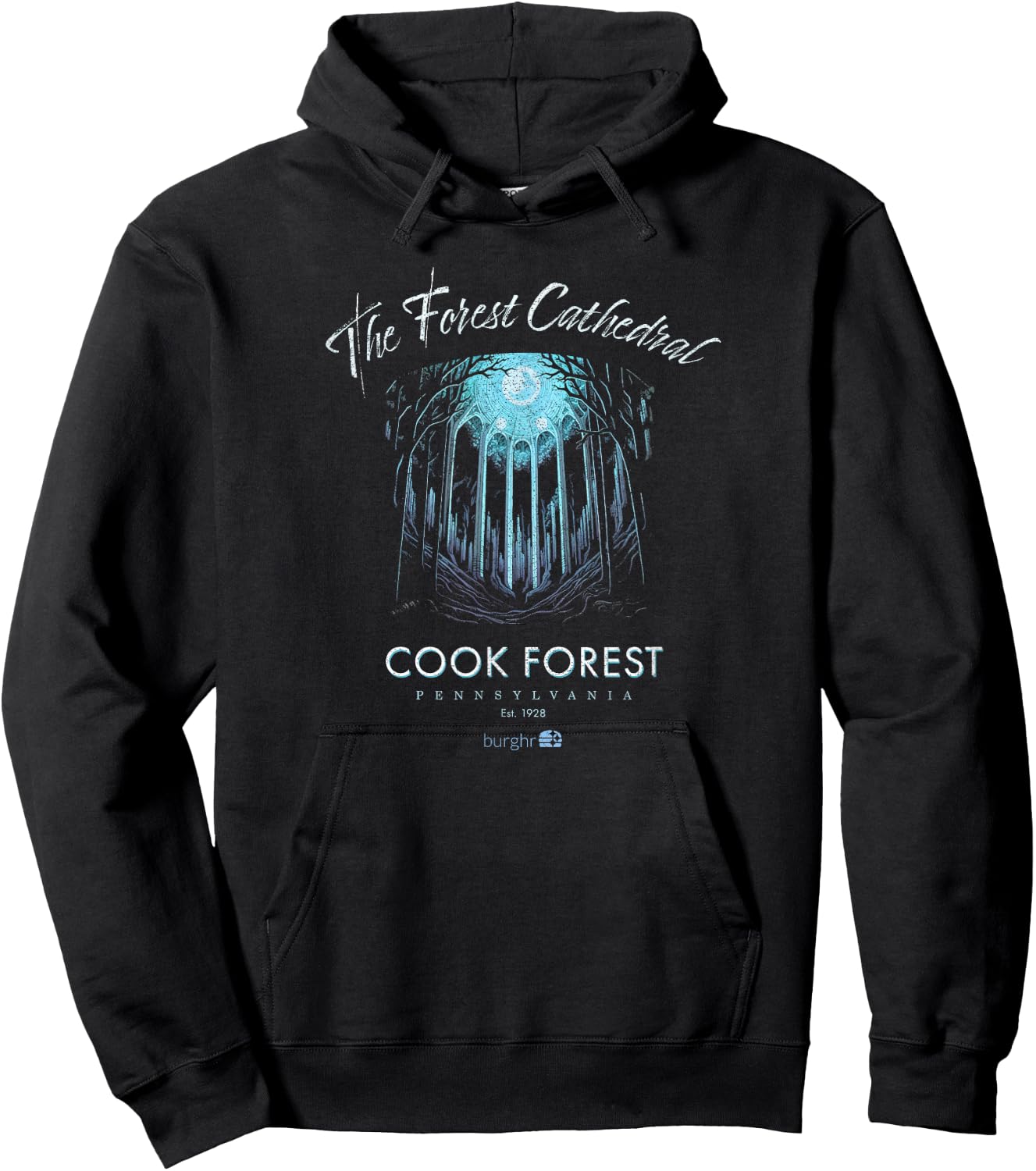 Cook Forest - Cathedral Forest Hoodie - Hoodie | Black