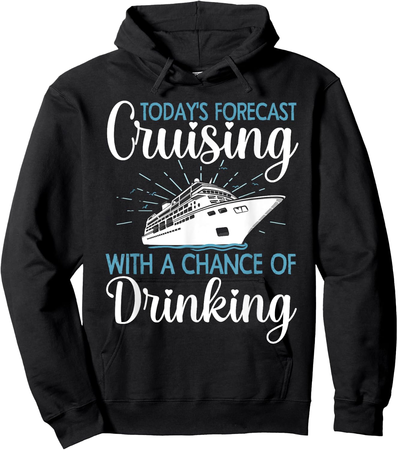 Cool Cruising Women Family Cruise Vacation Lover Hoodie - Hoodie | Black