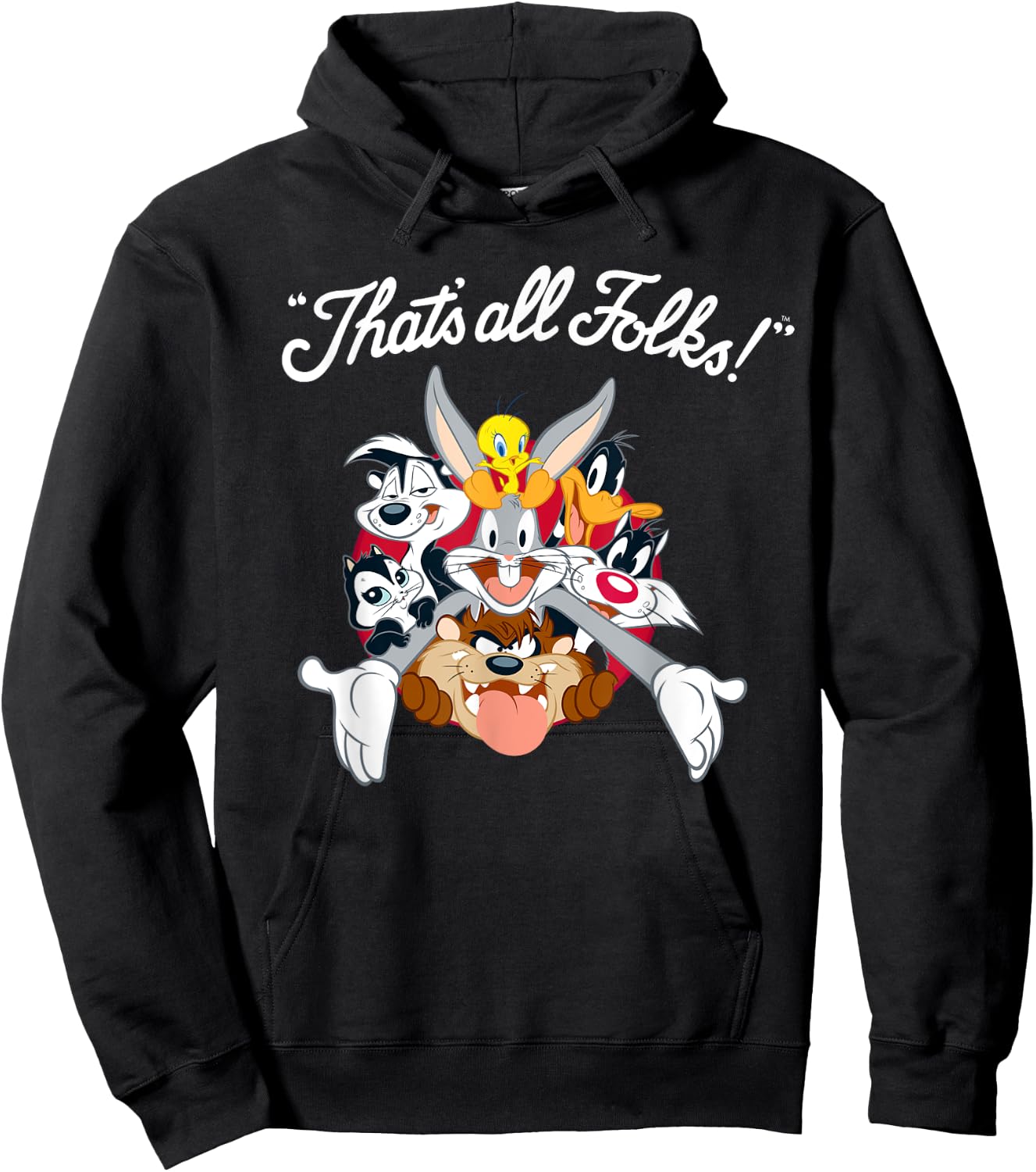 All Stars That's All Folks Hoodie - Hoodie | Black