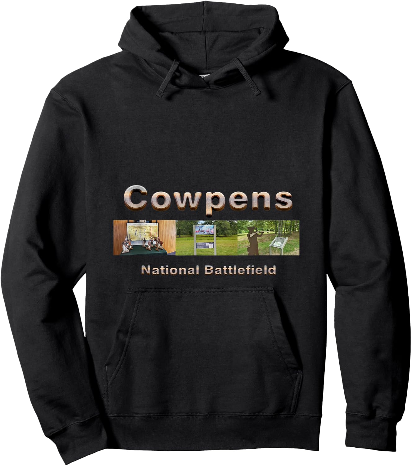 Cowpens National Battlefield Hoodie - Hoodie | Black