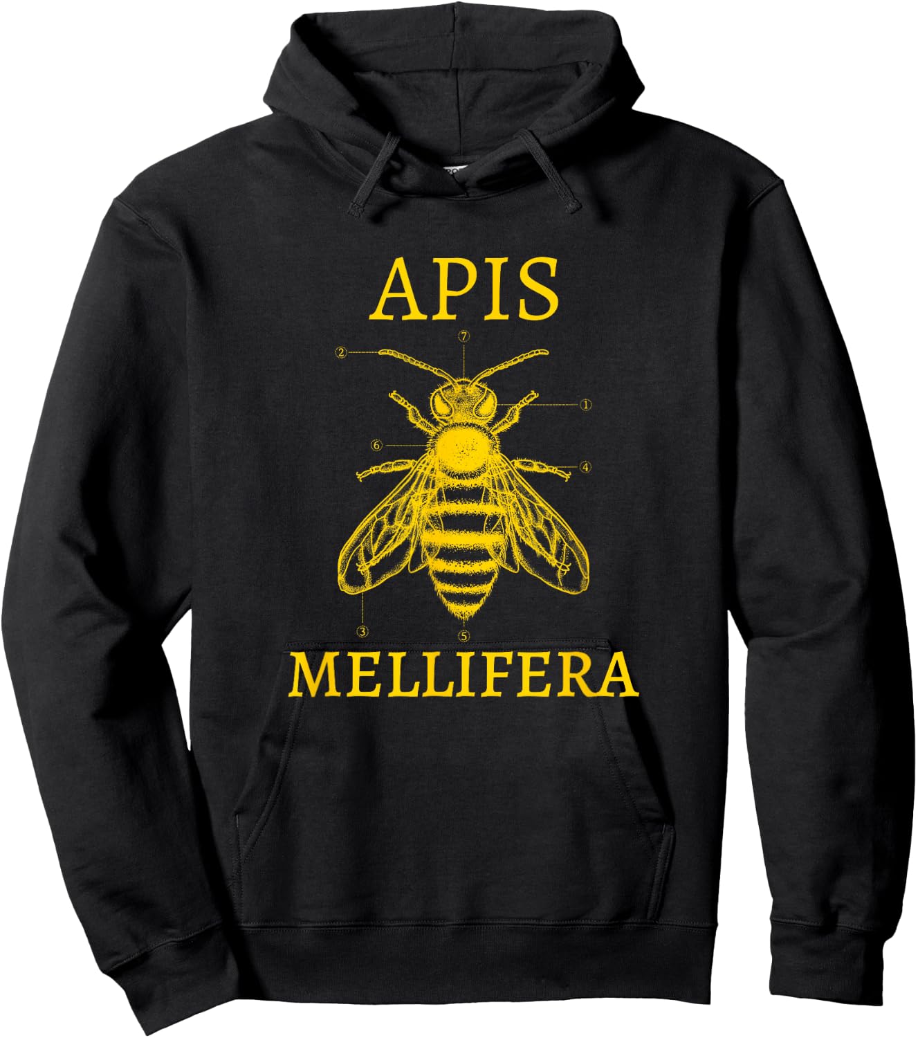 Apis mellifera Honey Bee Whisperer Honey Maker Beekeeper Hoodie - Hoodie | Black