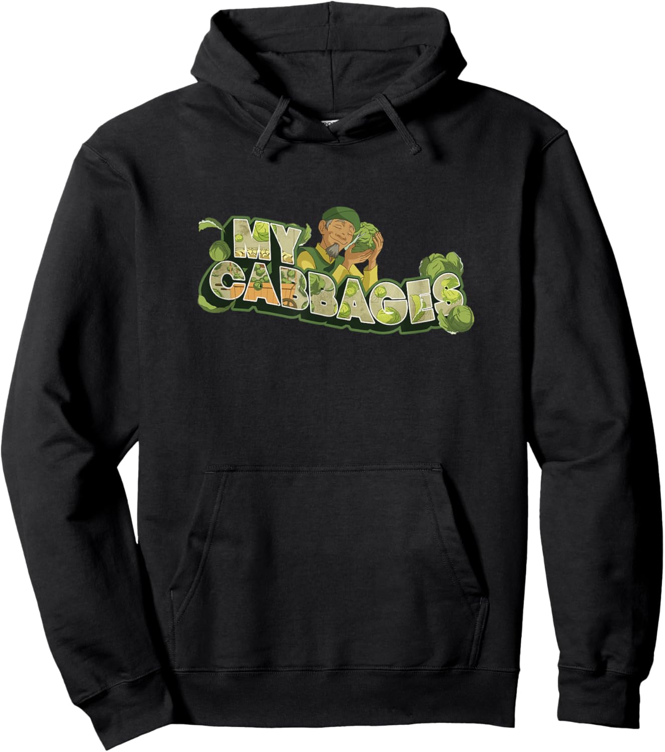 Avatar: The Last Airbender Cabbage Merchant My Cabbages Hoodie - Hoodie | Black