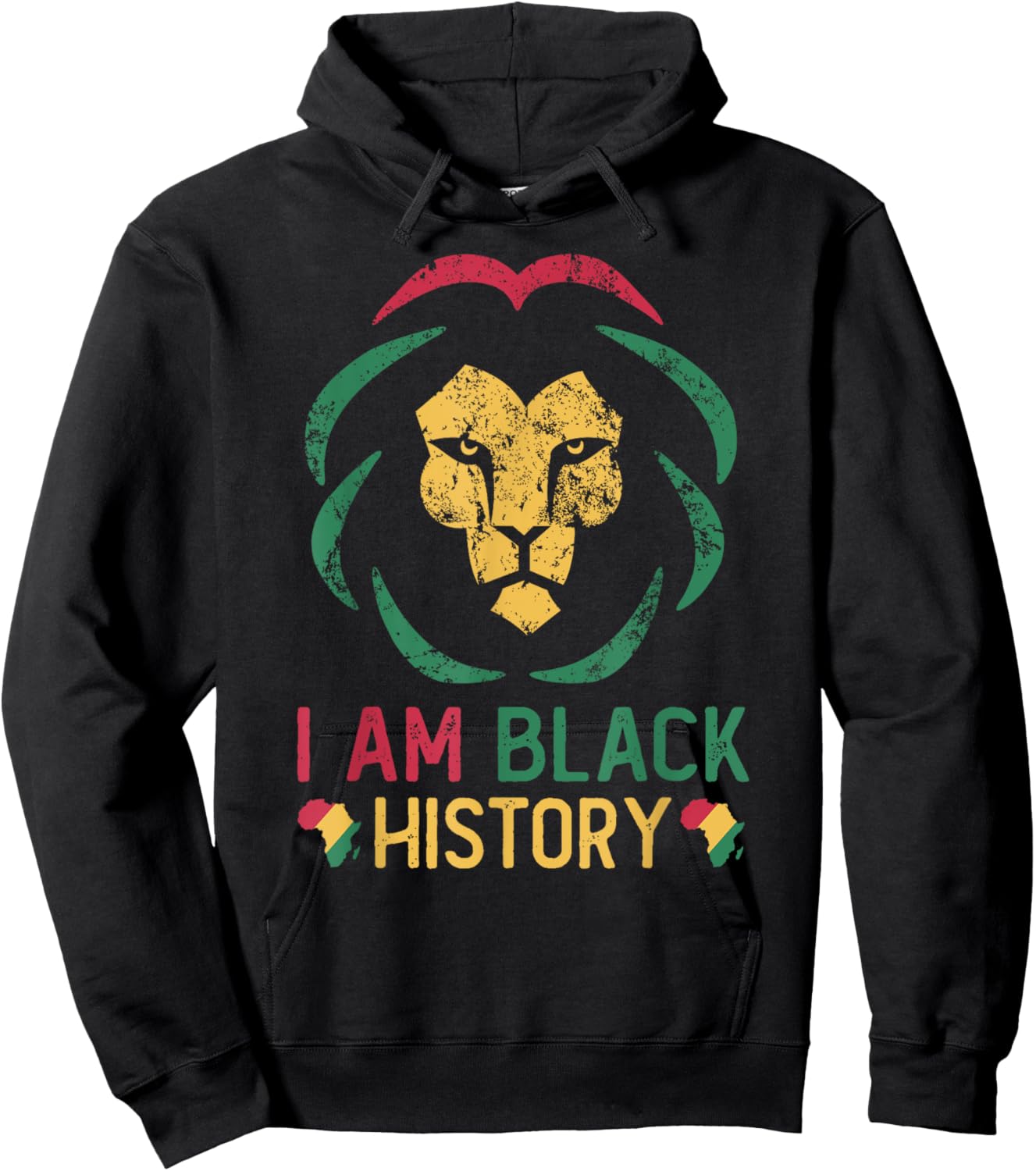 I Am Black History African American Black Pride Juneteenth Hoodie - Hoodie | Black