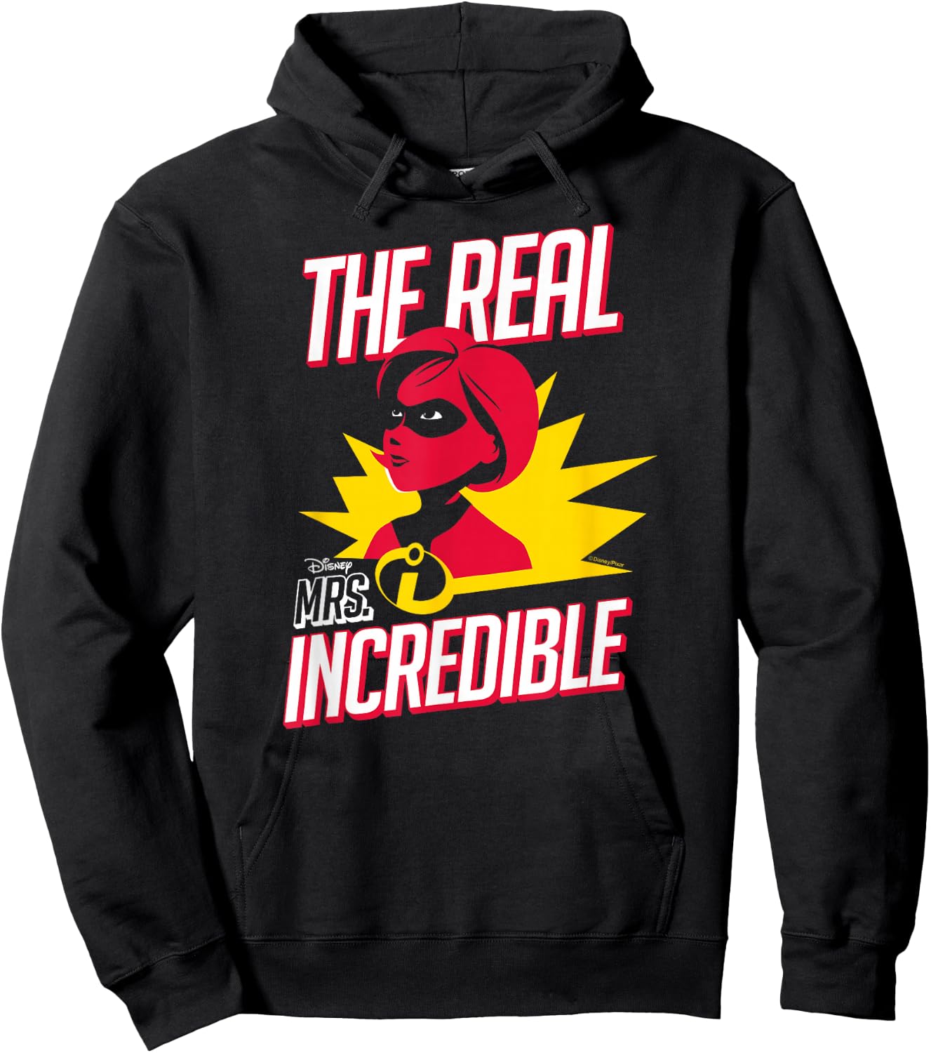 The Incredibles- The Real Mrs. Incredible Hoodie - Hoodie | Black