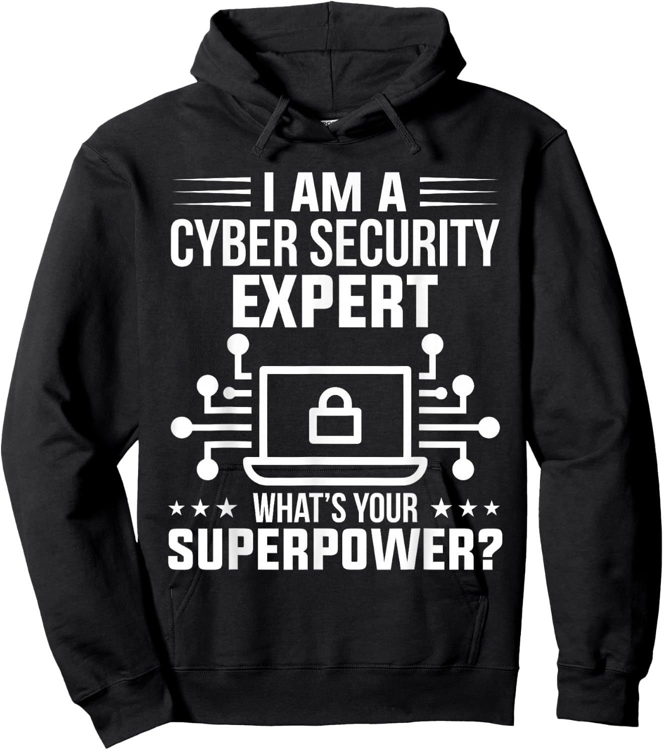 Computer Security Ich Bin Ein Cyber Security Expert Analyst Hoodie - Hoodie | Black